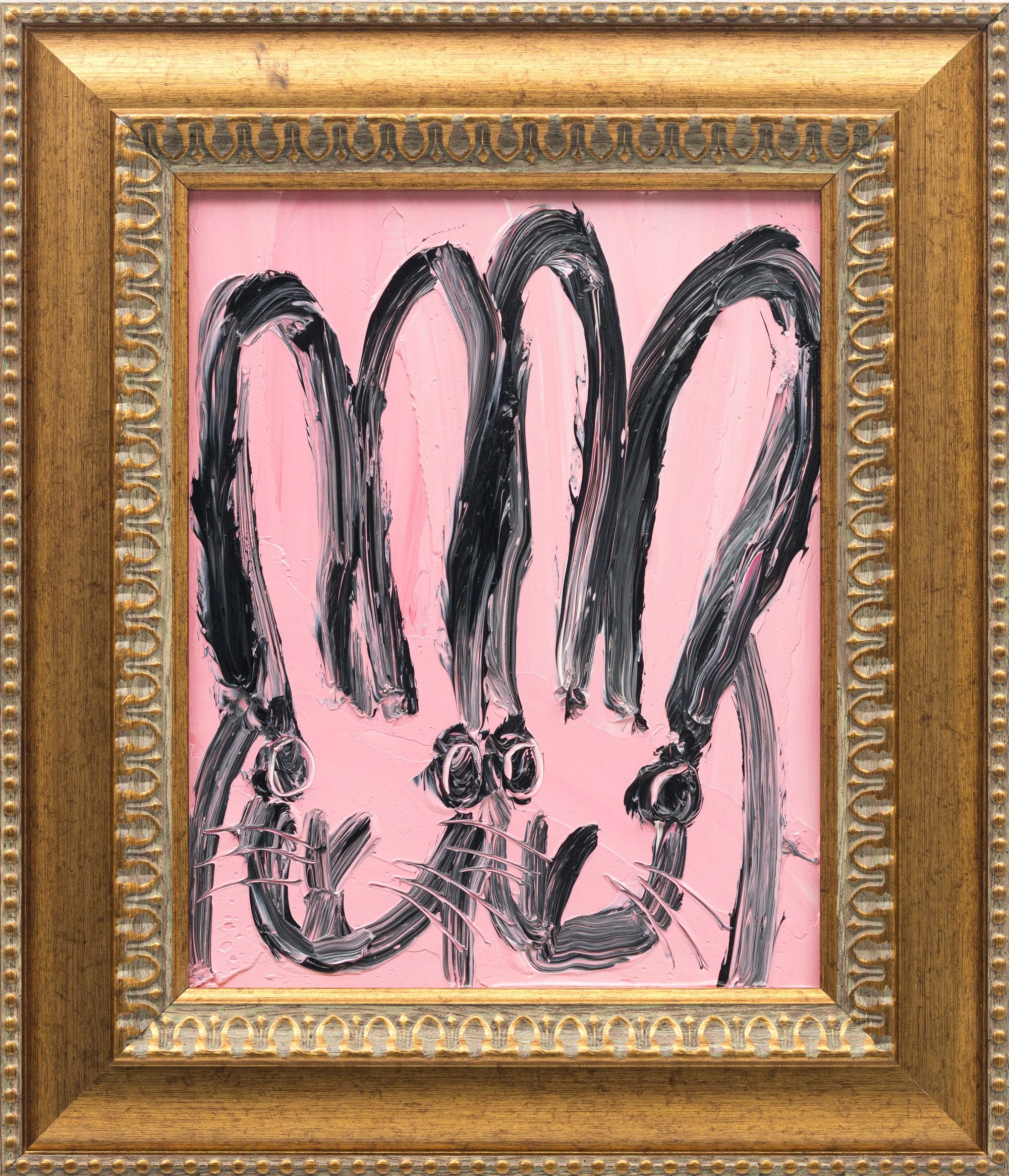 "Passion Play Pink" 2026, 10 x 8 inches, Oil on Wood