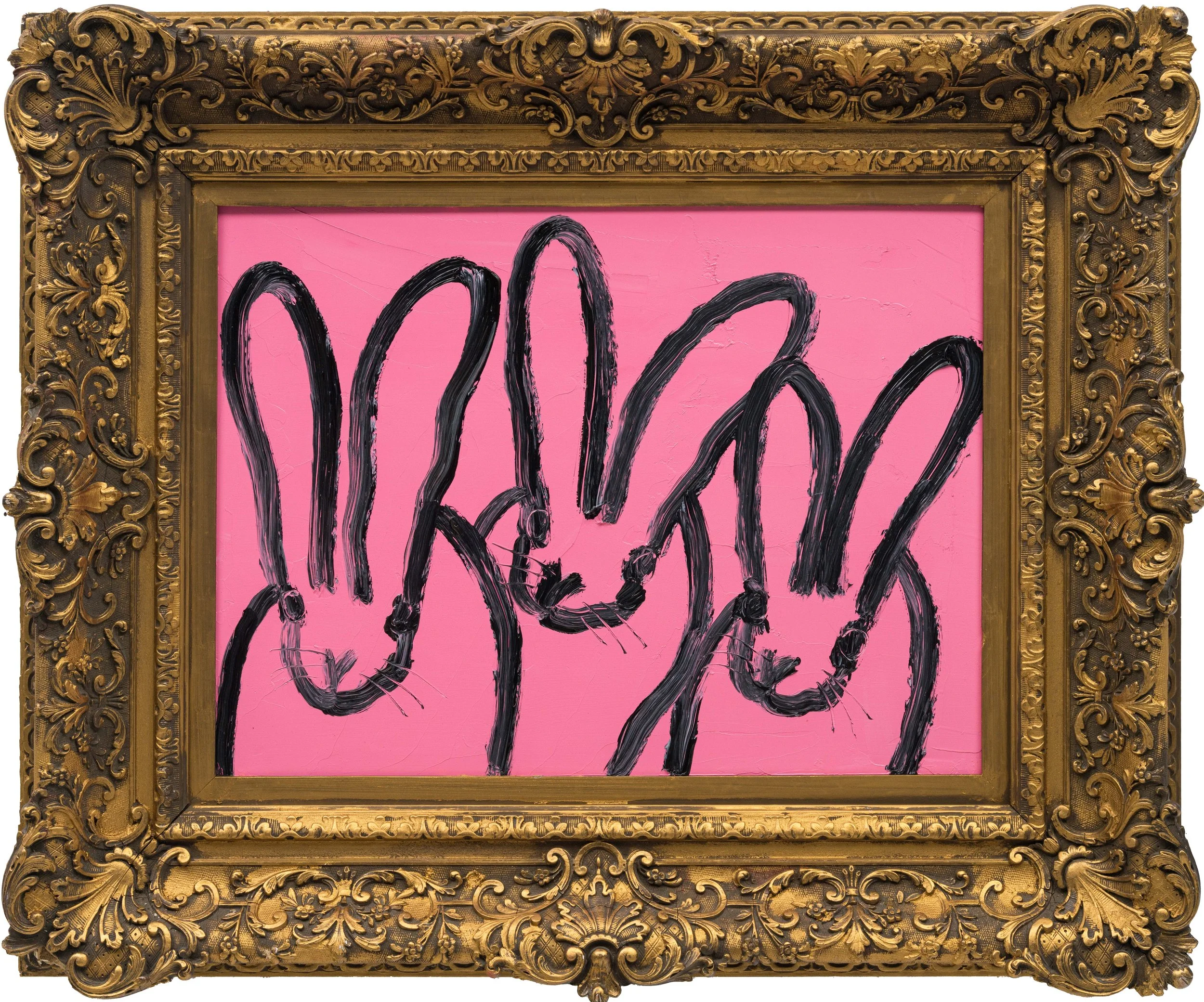 "Bougainvillea" 2025, Oil on Wood, 18 x 24 inches 