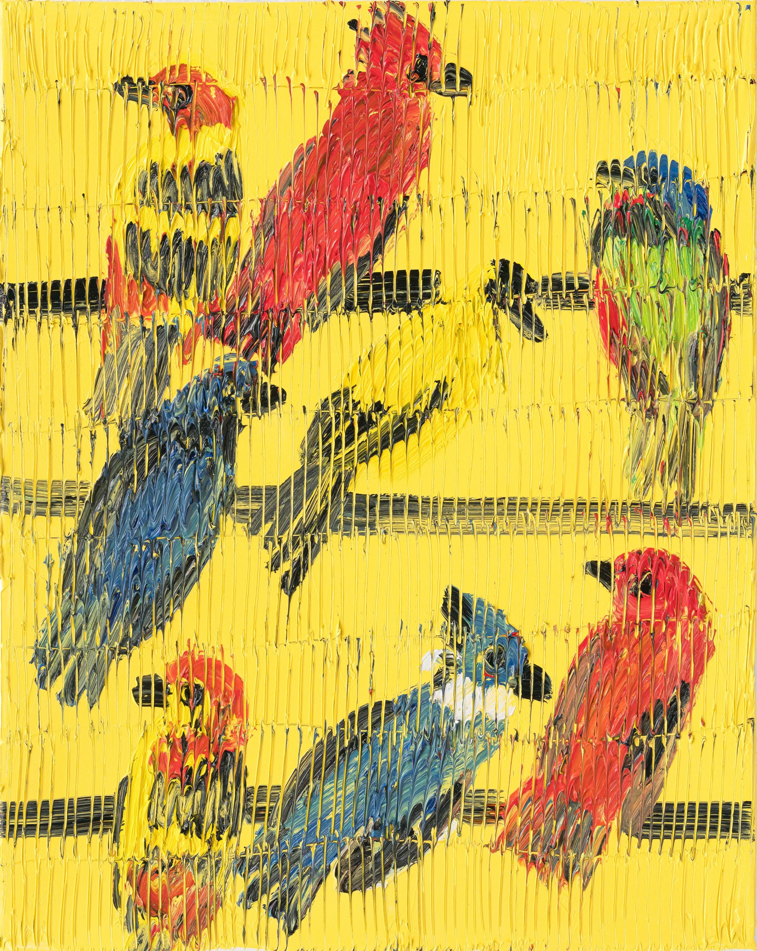 "Bunting" 2026, Oil on Canvas, 20 x 16 inches