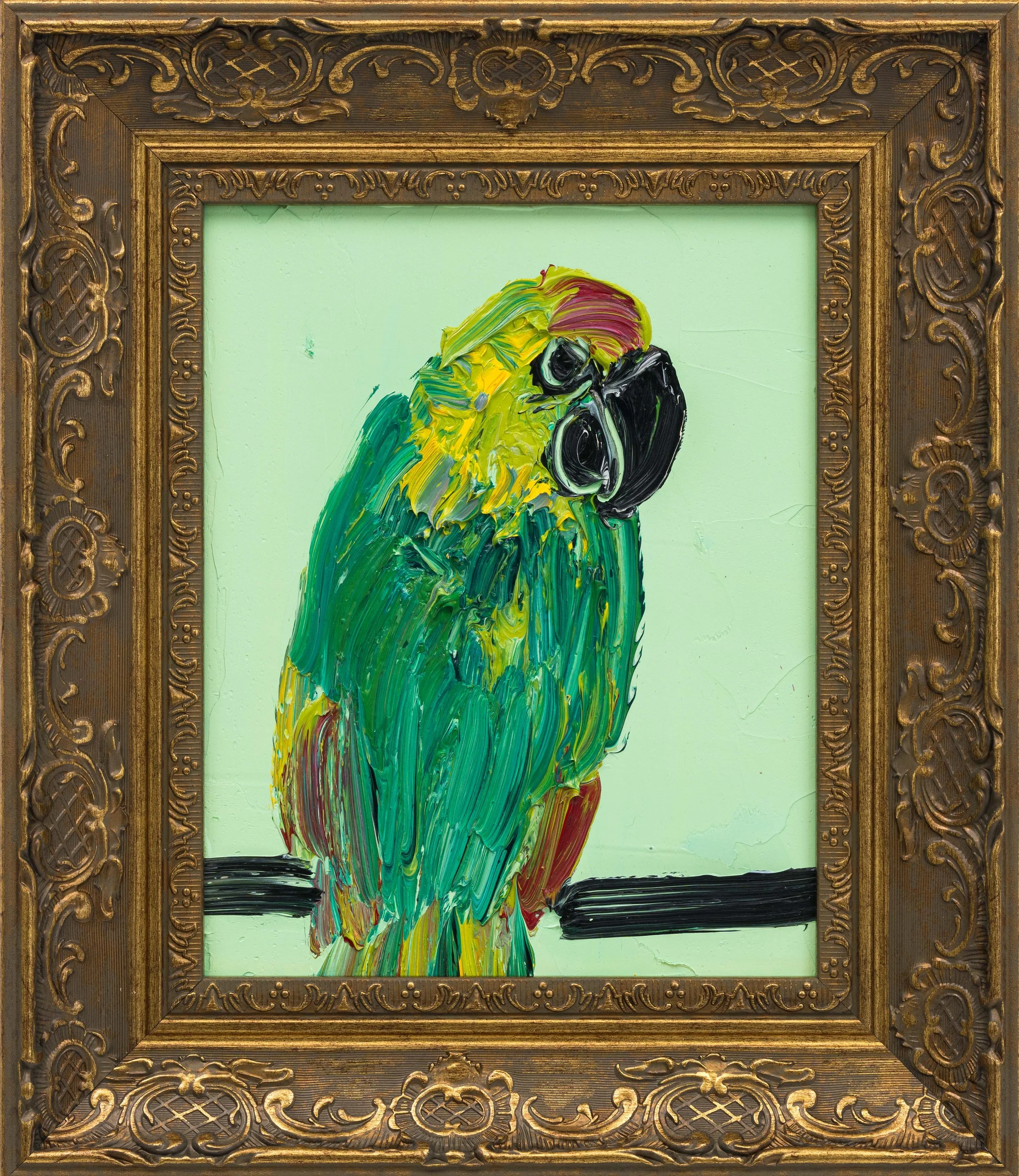 "Amazon" 2025, Oil on Wood, 10 x 8 inches