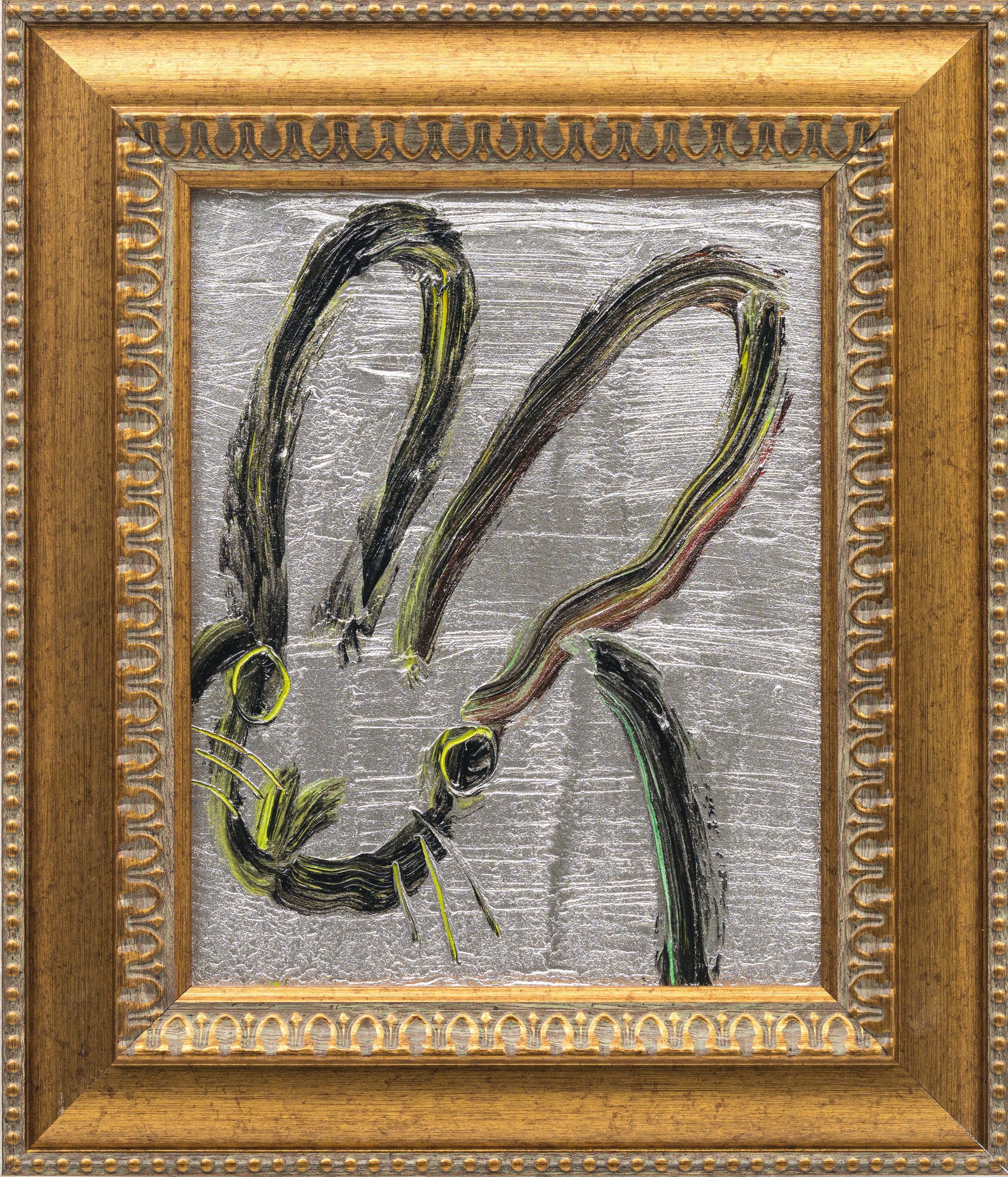 "Green Eyes" 2025, Oil on Wood, 10 x 8 inches