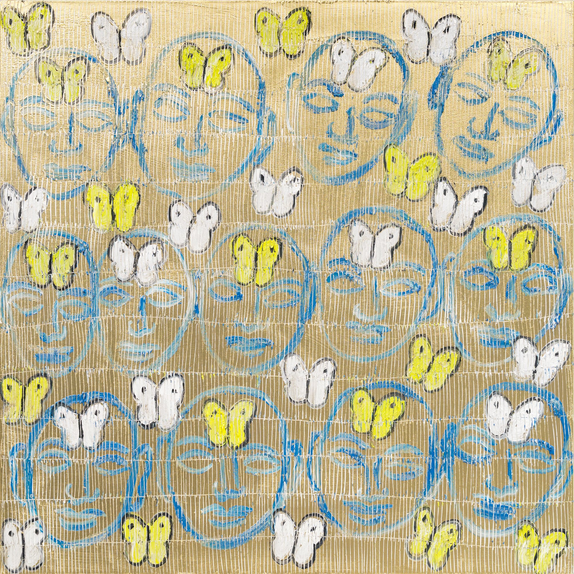 "Siddahs & Butterflies" Oil on Canvas, 48 x 48 inches