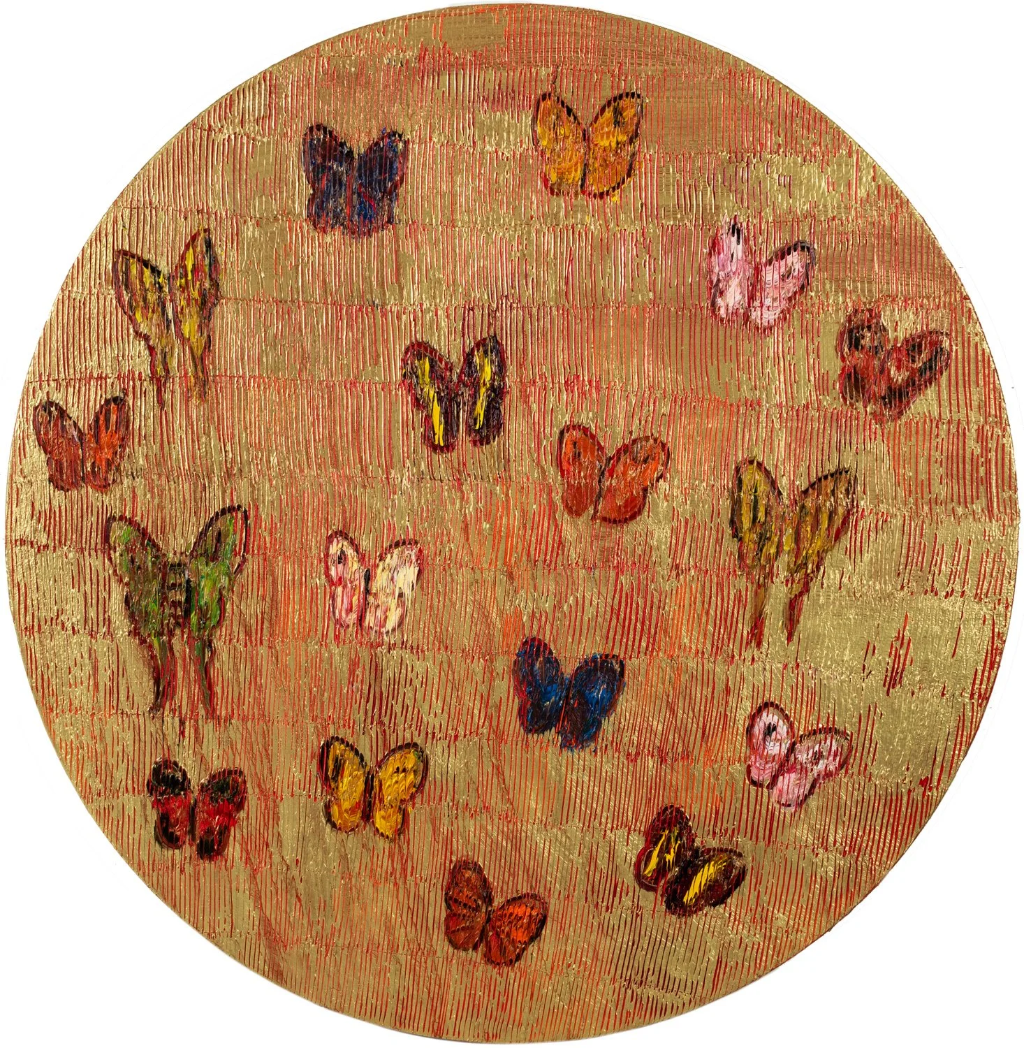 "Red Sea Tuesday" 2021, Oil on Canvas, 48 x 48 inches