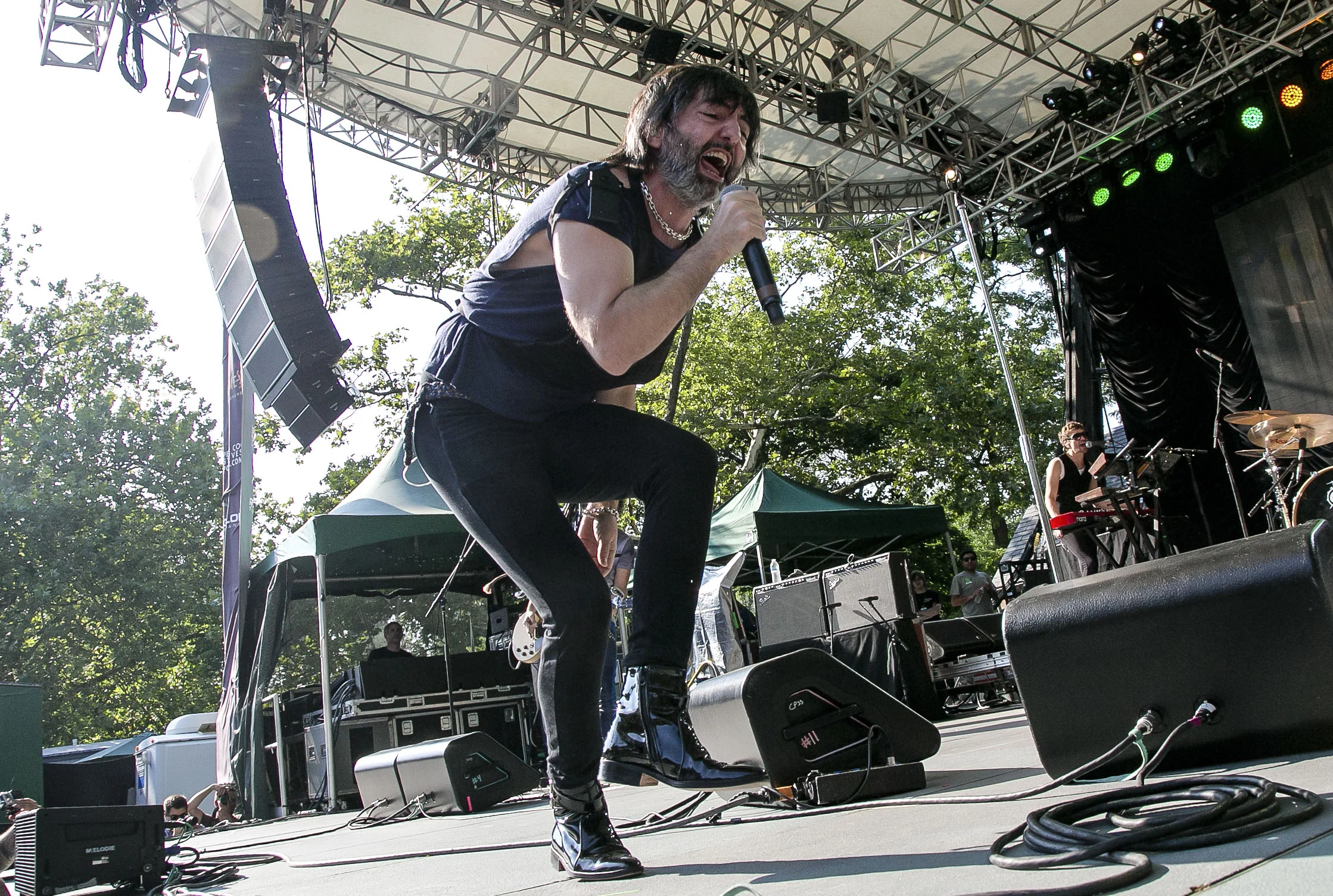   Babasonicos  at LAMC Central Park Summer Series in New York 