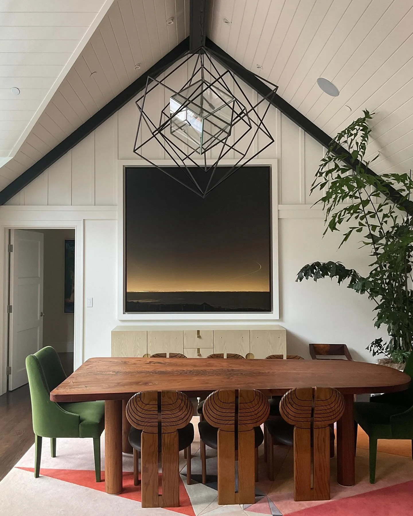 Elevating spaces one installation at a time! #arthandling #sfbay