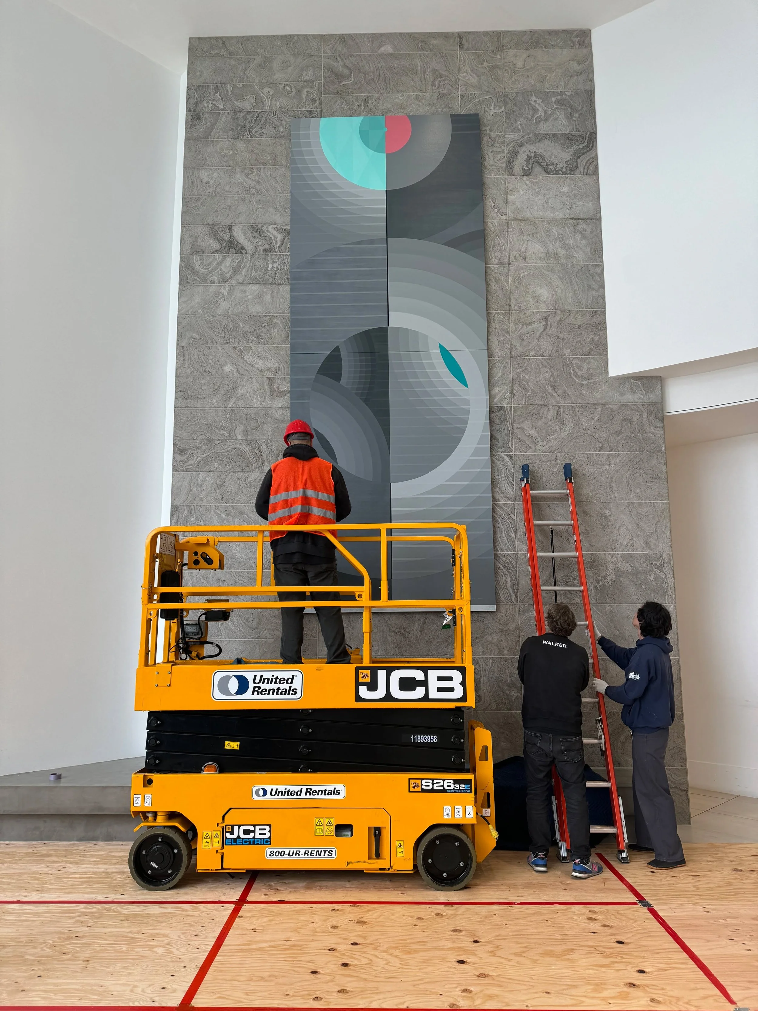 Another complex install completed with precision, planning, and teamwork.

#ArtHandling #ArtInstallation #FineArtServices #ContemporaryArt 
#COMMERCIALART #ArtLogistics #InstallationDay #ArtTransport #BehindTheScenes
#WORKOFARTSERVICES