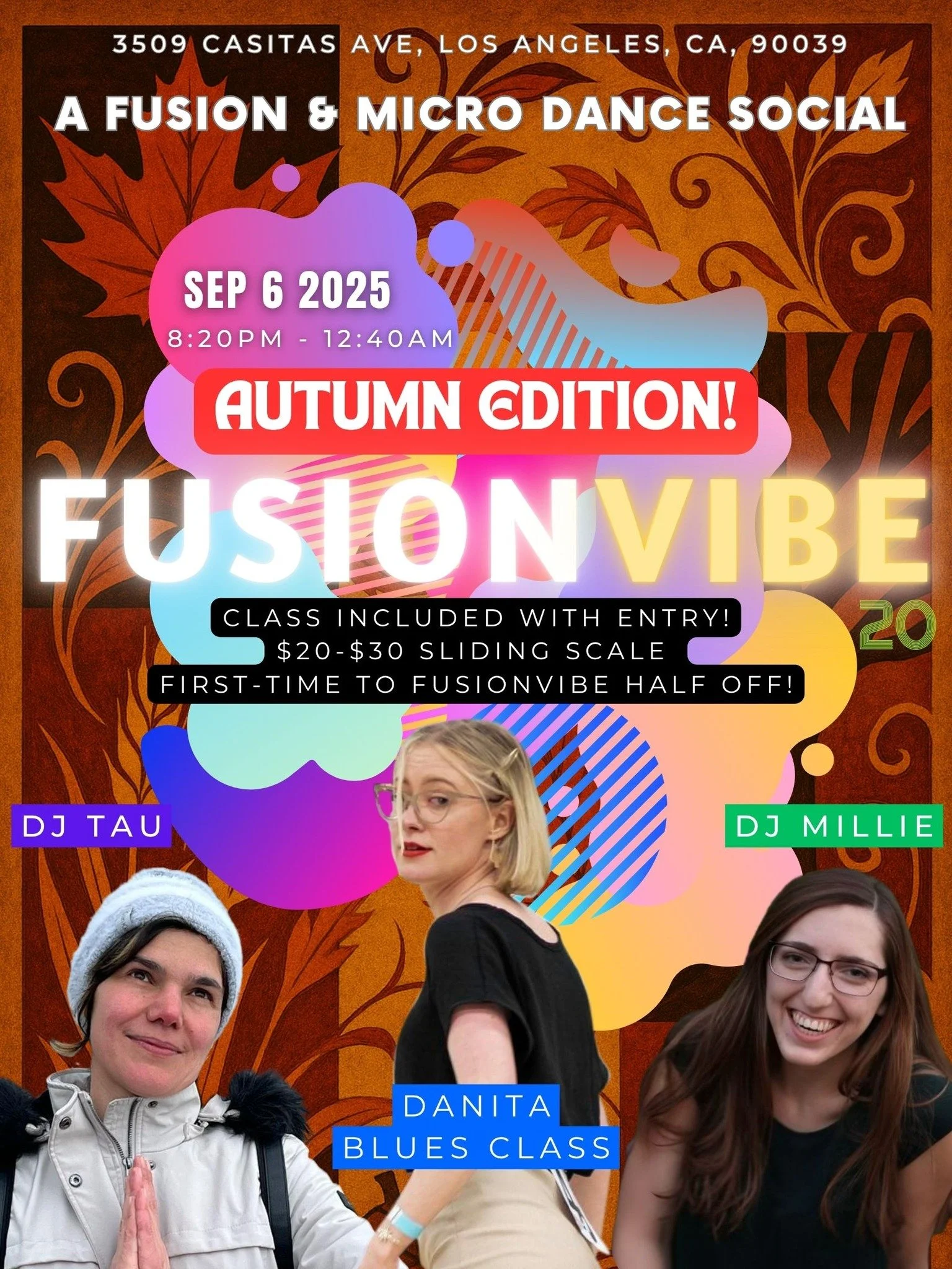 FusionVibe: a Fusion & Micro Social Dance