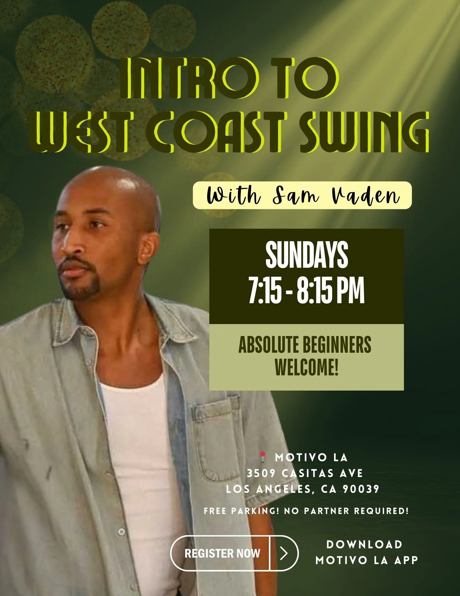Intro Series: West Coast Swing