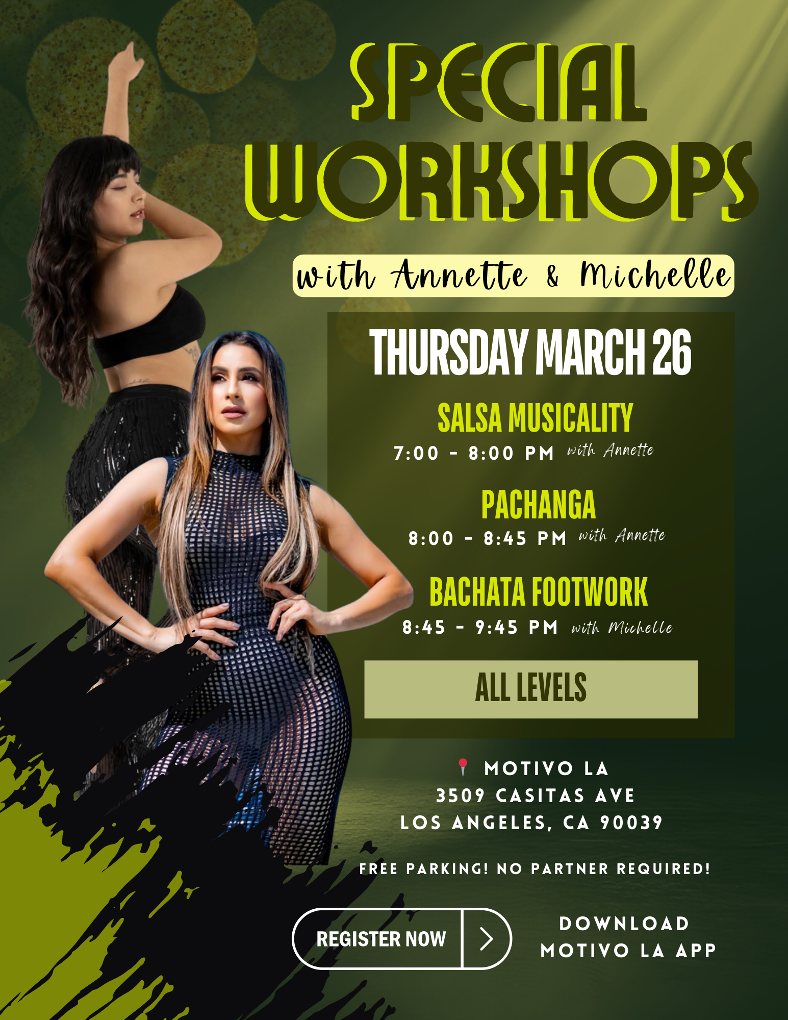 Special Salsa &amp; Bachata Workshops