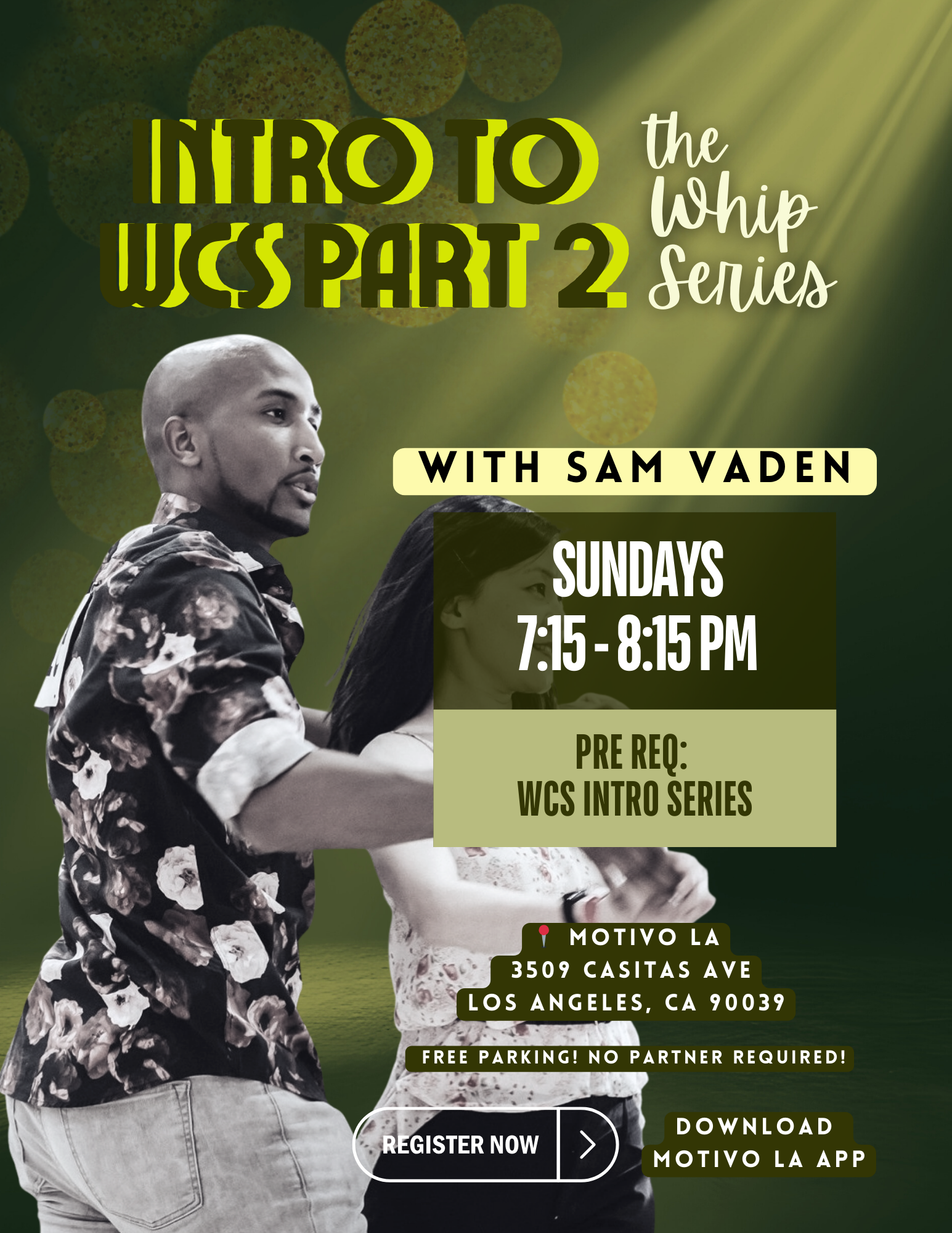 West Coast Swing (part 2): Whip Series 