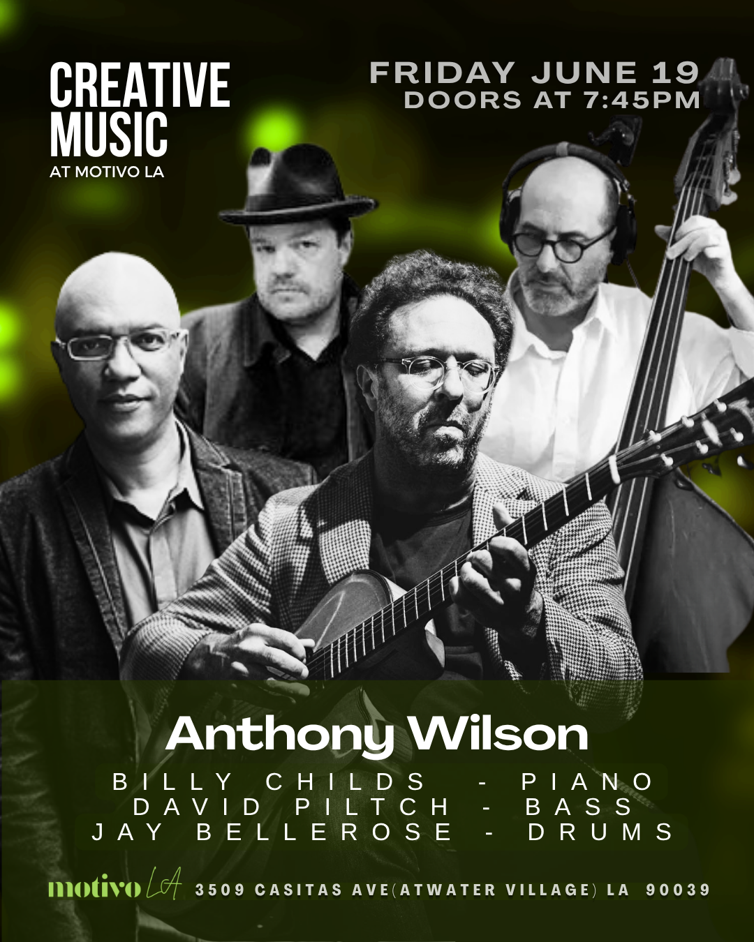 Creative Music at Motivo: Anthony Wilson