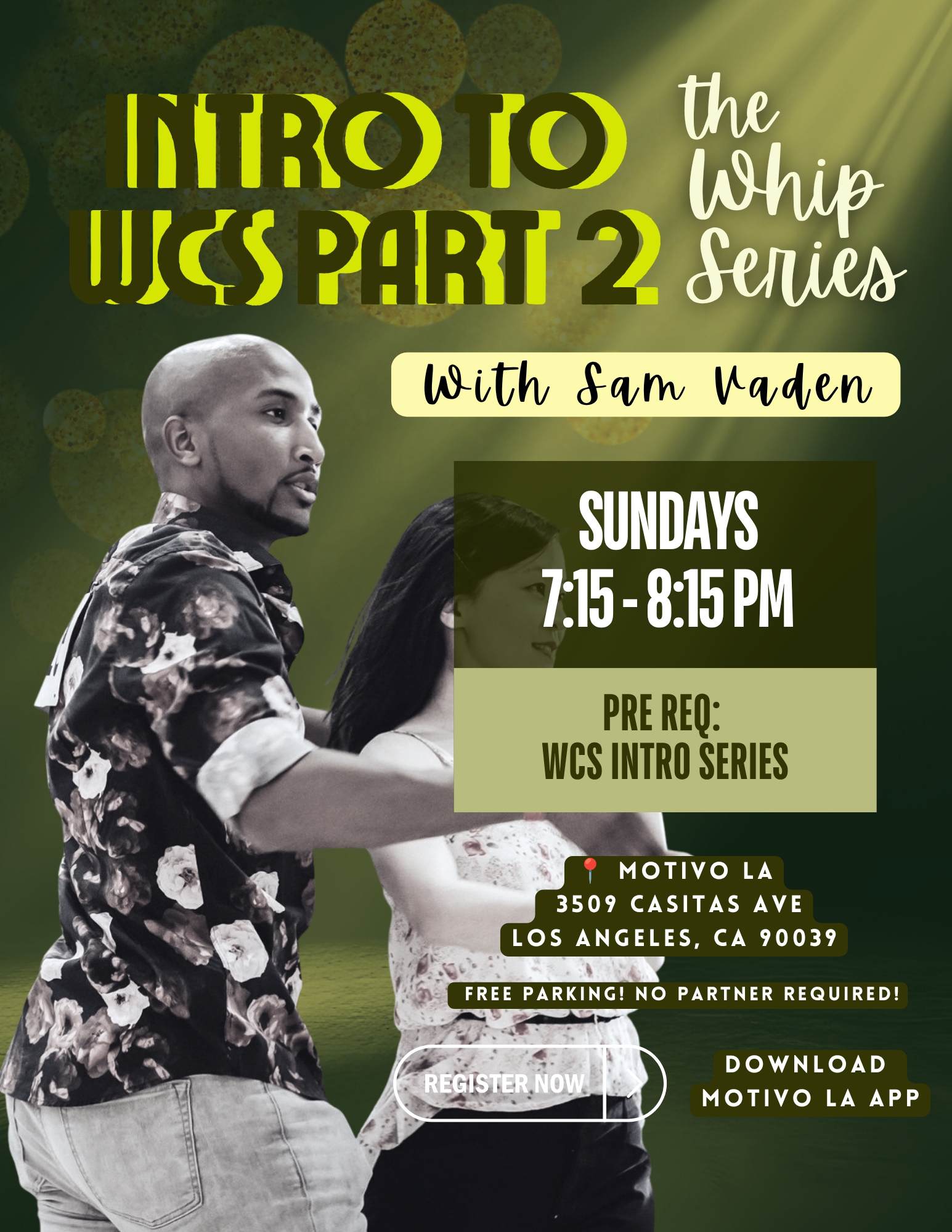 West Coast Swing (part 2): Whip Series