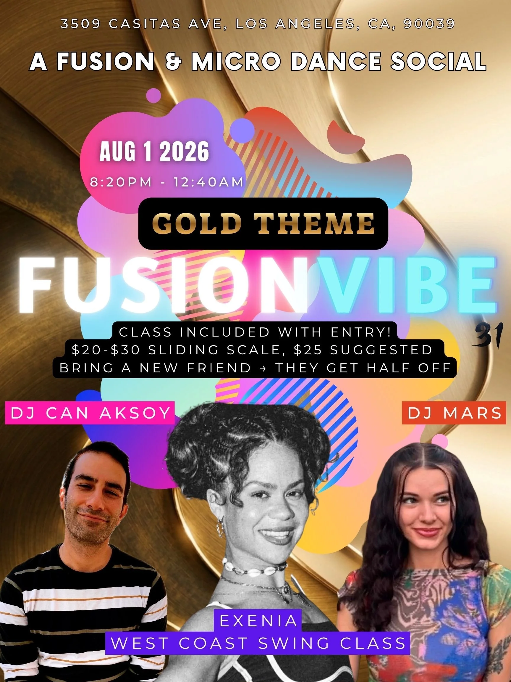 FusionVibe: a Fusion &amp; Micro Social Dance