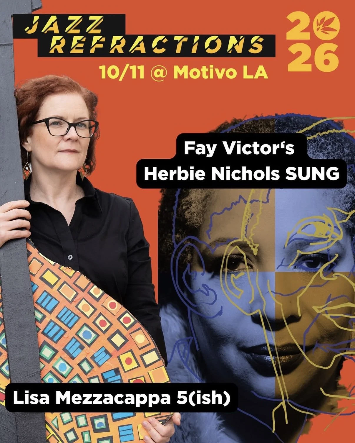 Angel City Jazz: Lisa Mezzacappa 5(ish) + Fay Victor’s Herbie Nichols SUNG