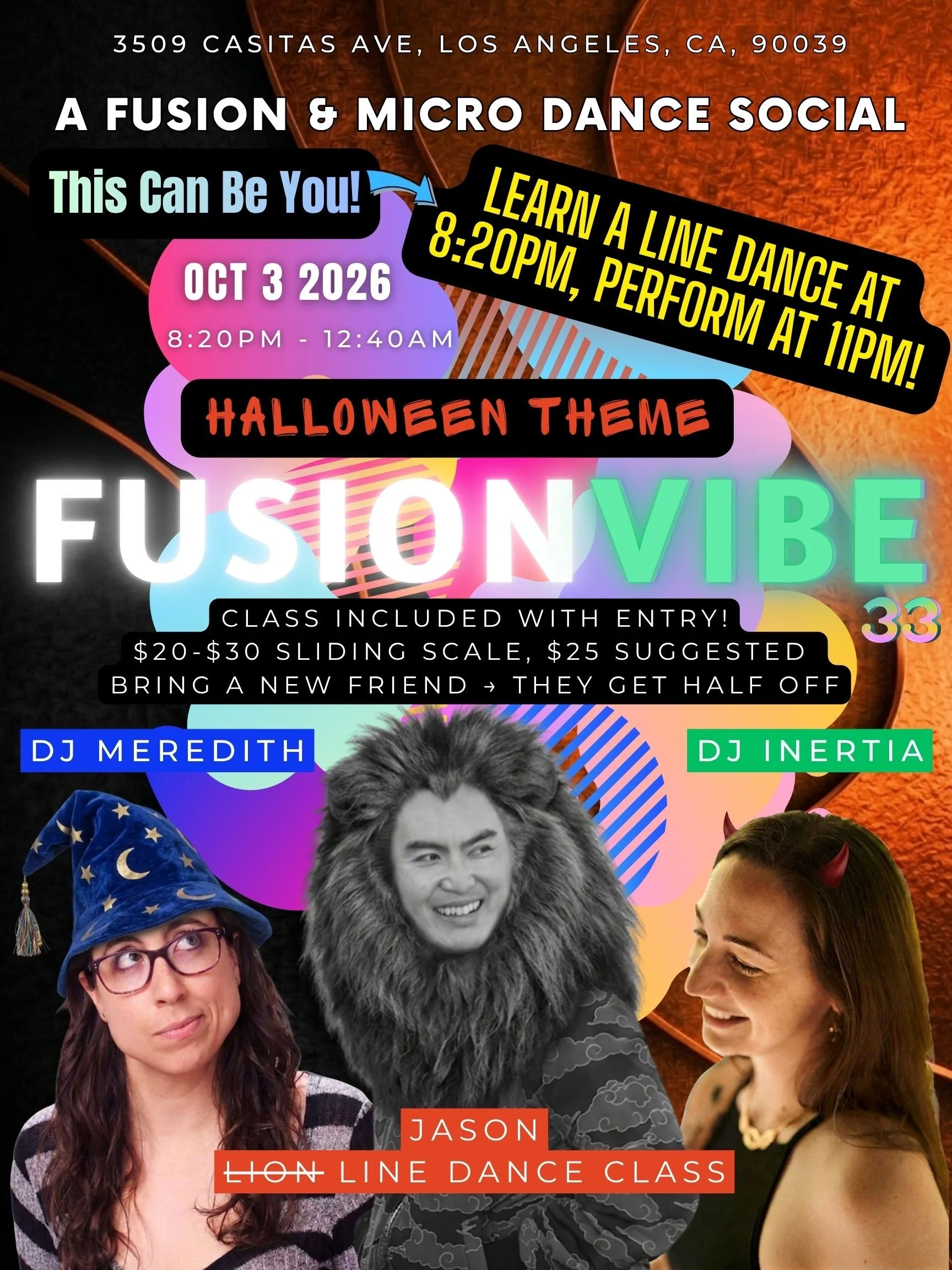 FusionVibe: a Fusion &amp; Micro Social Dance 