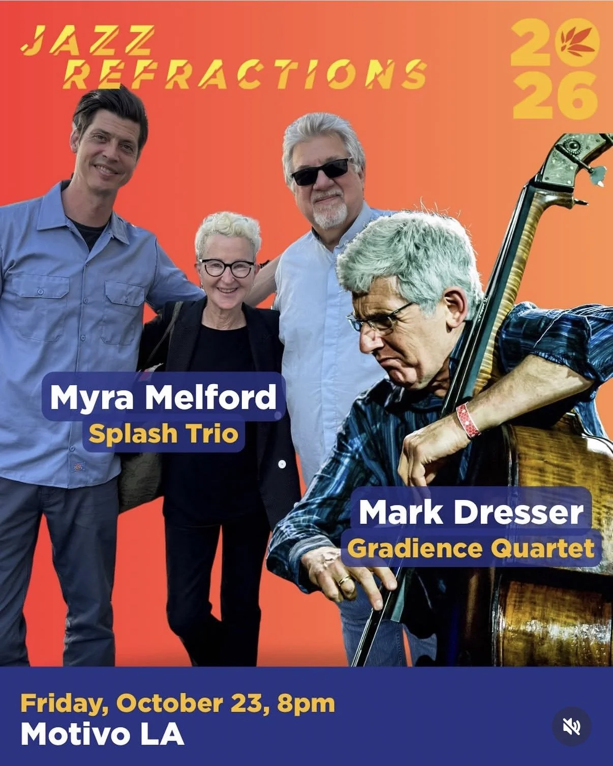 Angel City Jazz: Mark Dresser Gradience Quartet + Myra Melford’s Splash Trio