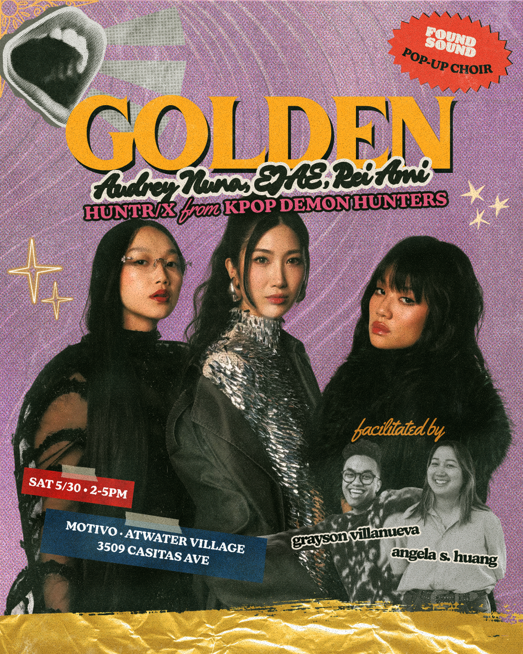 Pop-up Choir Experience: "Golden" by HUNTR/X (KPop Demon Hunters)