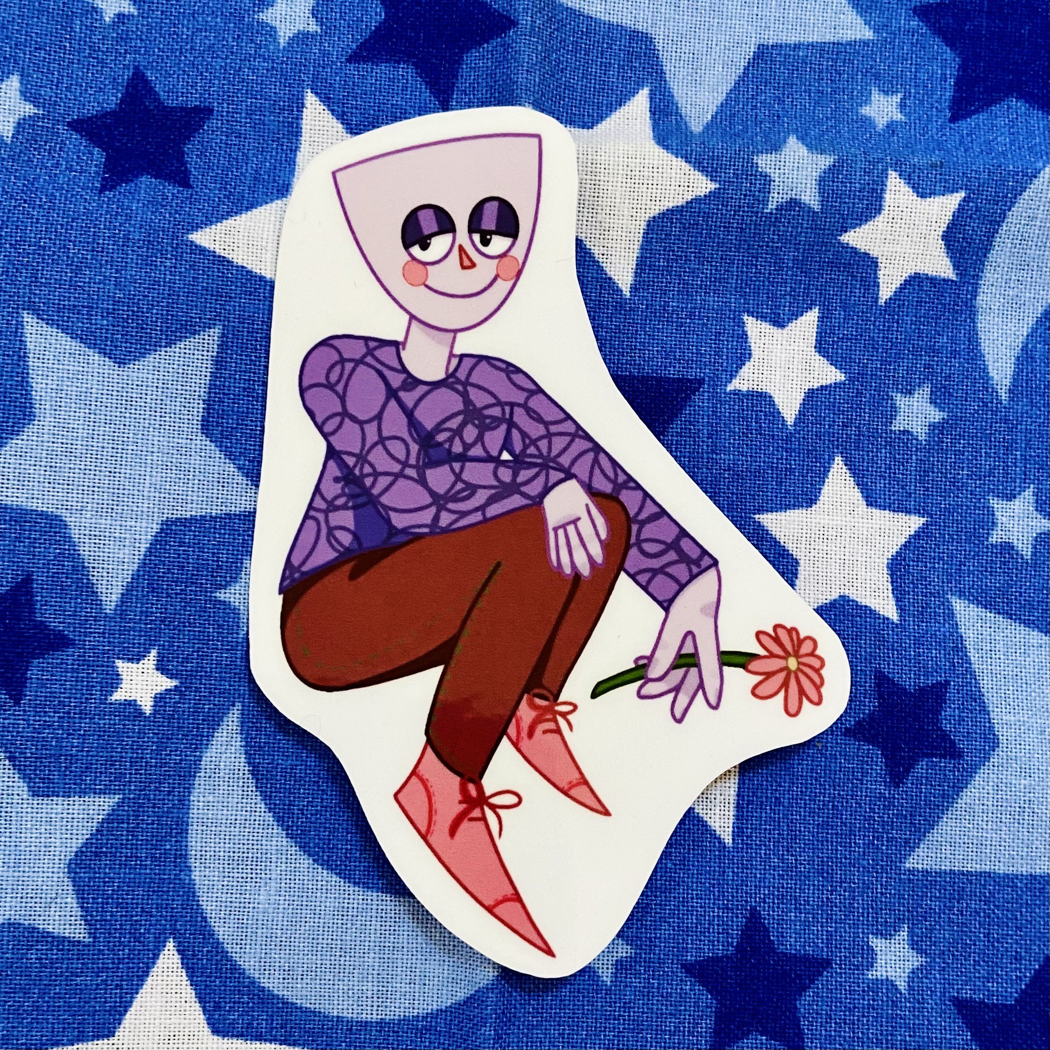 Florist Guy Waterproof Sticker