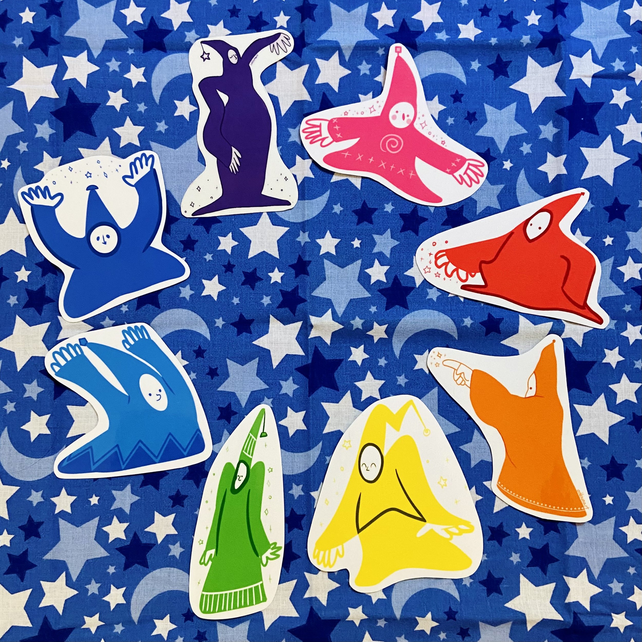 Wizards! Waterproof Stickers