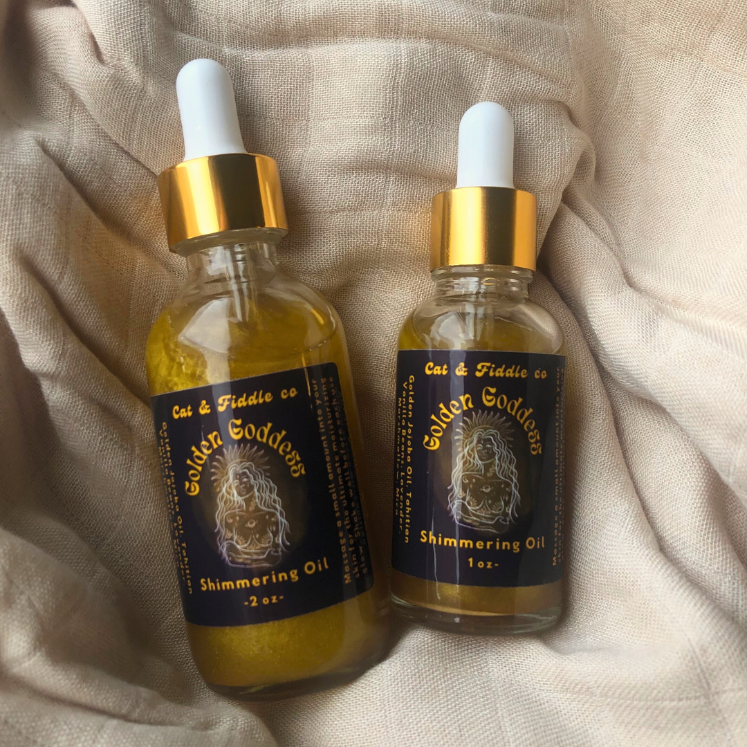 Golden Goddess Shimmering Oil
