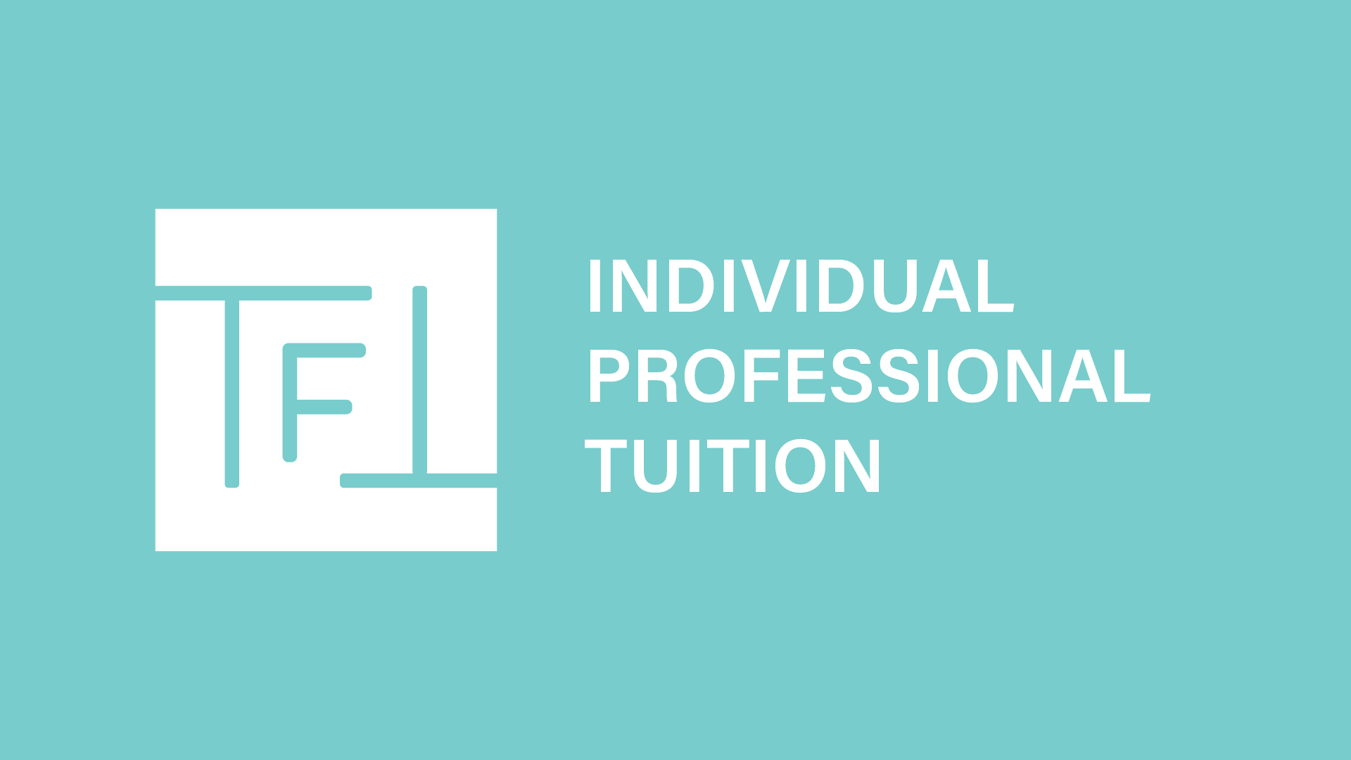 Individual Professional Tuition