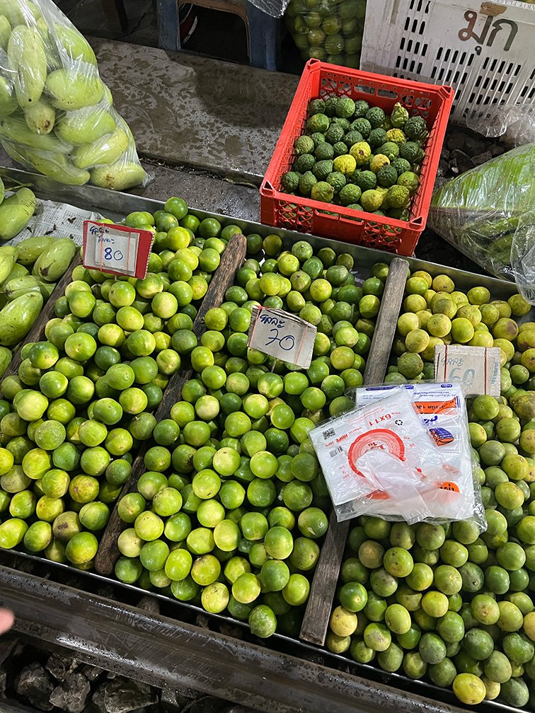 Bangkok fruit market