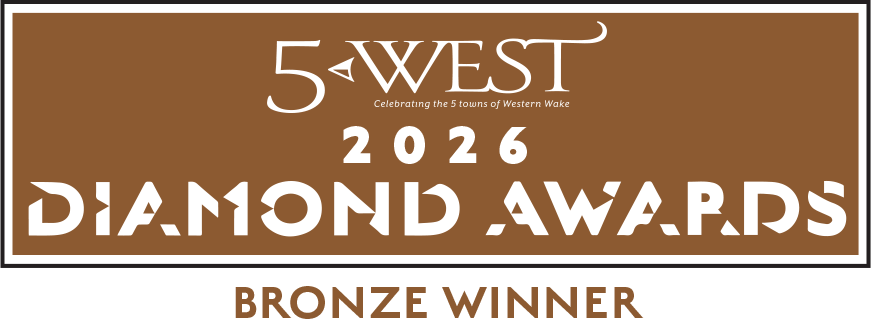 Midtown Diamond Awards Bronze Winner logo for Birch Therapy NC, offering child therapy, play therapy, and community education in zip codes 27514 and 27707.