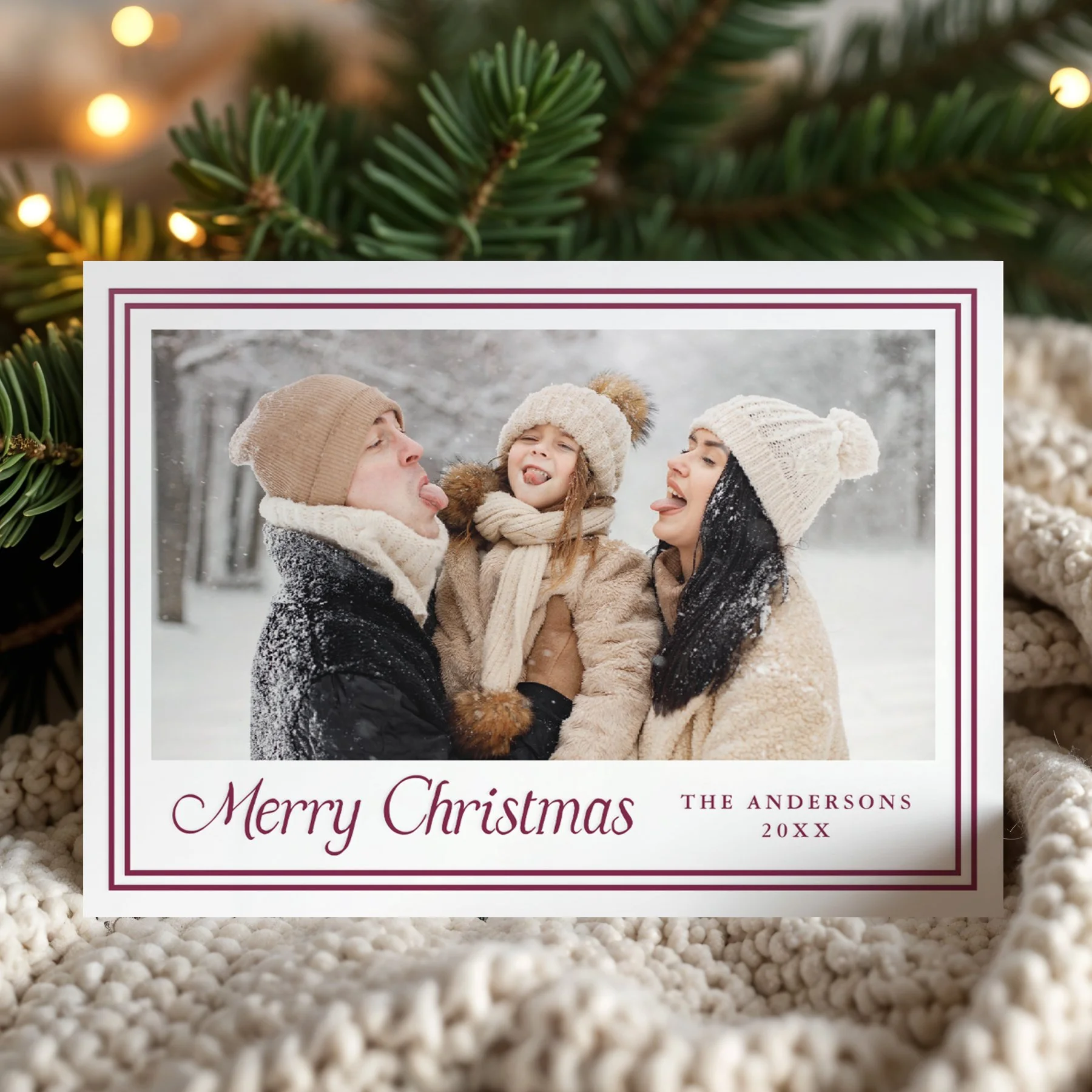 late-bloom-paperie_Christmas_letterpress-photo-cards_classic-double-border-frame_horizontal_berry.jpg