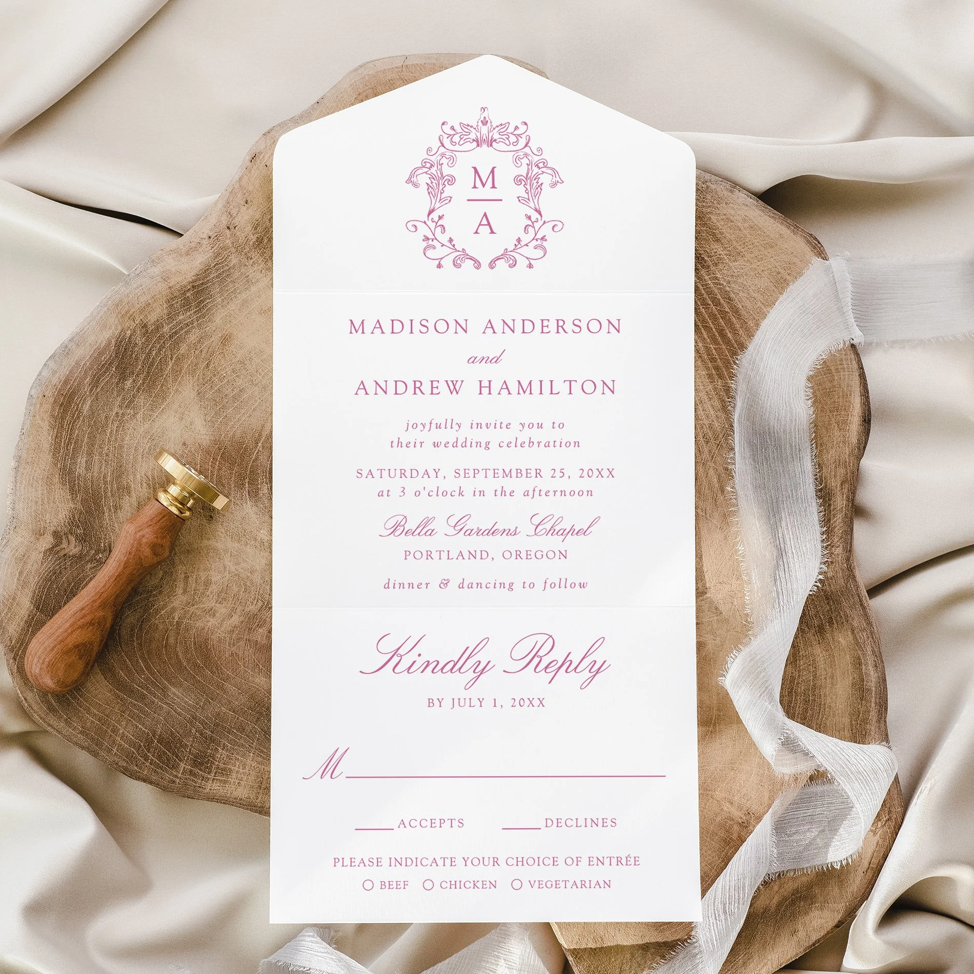 late-bloom-paperie_cover-photos_weddings_Elegant-Chinoiserie-Crest_monogram-invitation_all-in-one-invitation_1_pink.jpg