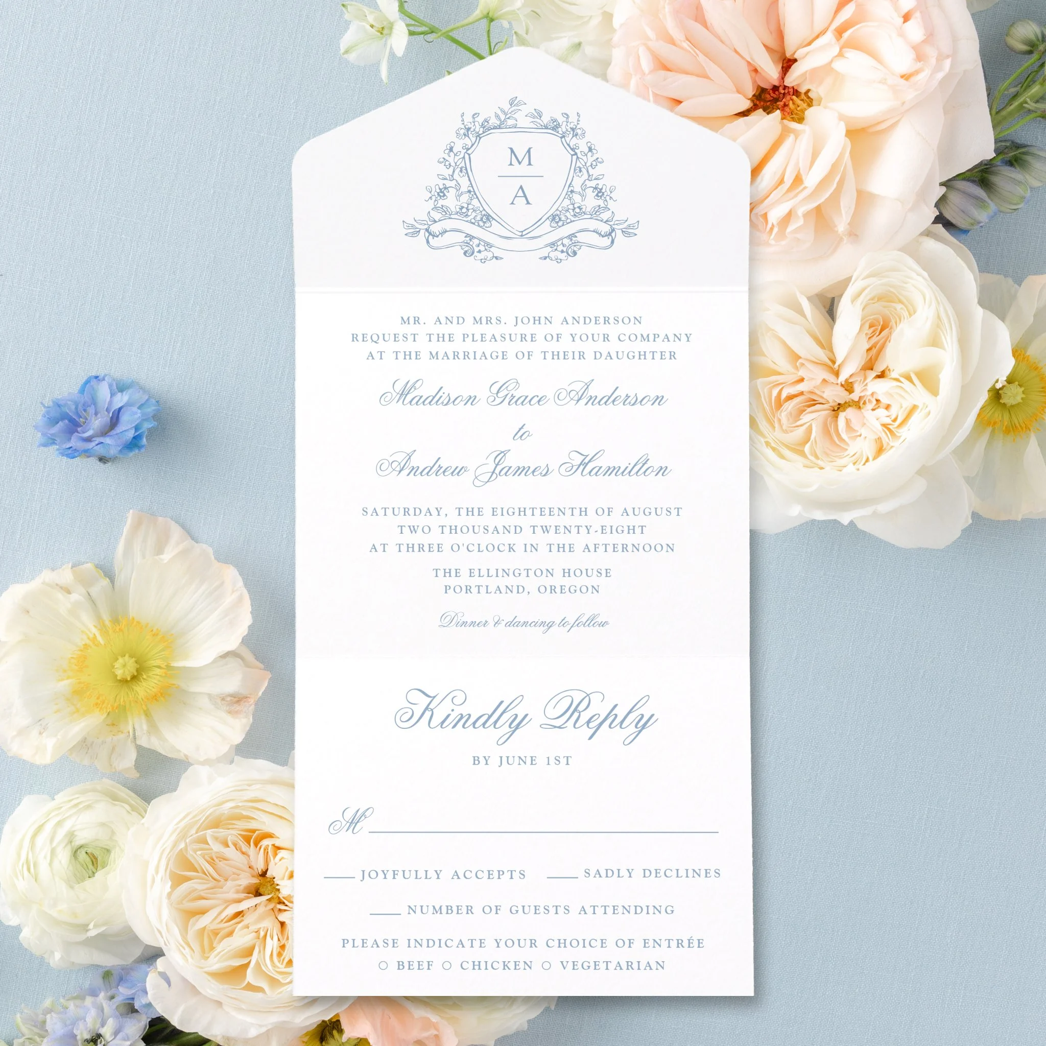 late-bloom-paperie_cover-photos_weddings_elegant-floral-crest-monogram-all-in-one-wedding-invitation_blue-2.jpg