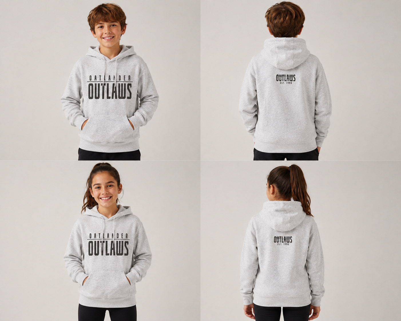 Outlaws Hoodies est.1996