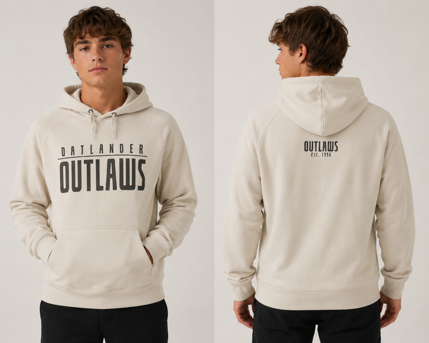 Outlaws Hoodie est. 1996 Adult