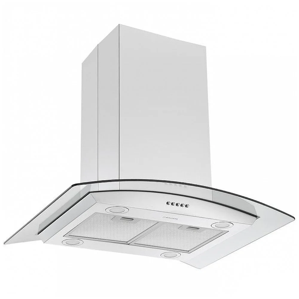 Ancona 30 in. Convertible Island Mount Glass Canopy Range Hood in Stainless Steel - AN-1425
