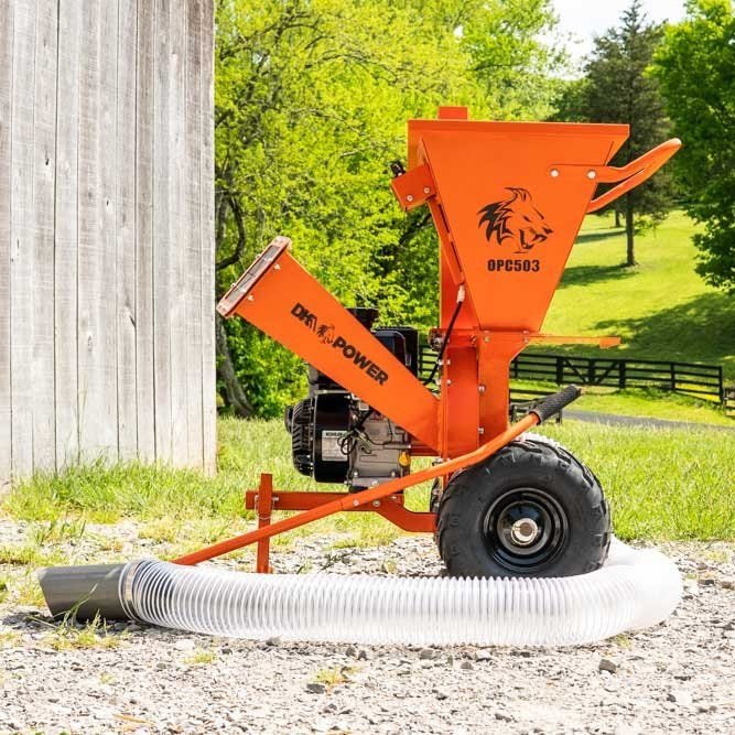 DK2 3-Inch 7 HP 208 cc Disk Chipper Shredder Vacuum Combo - 1894597