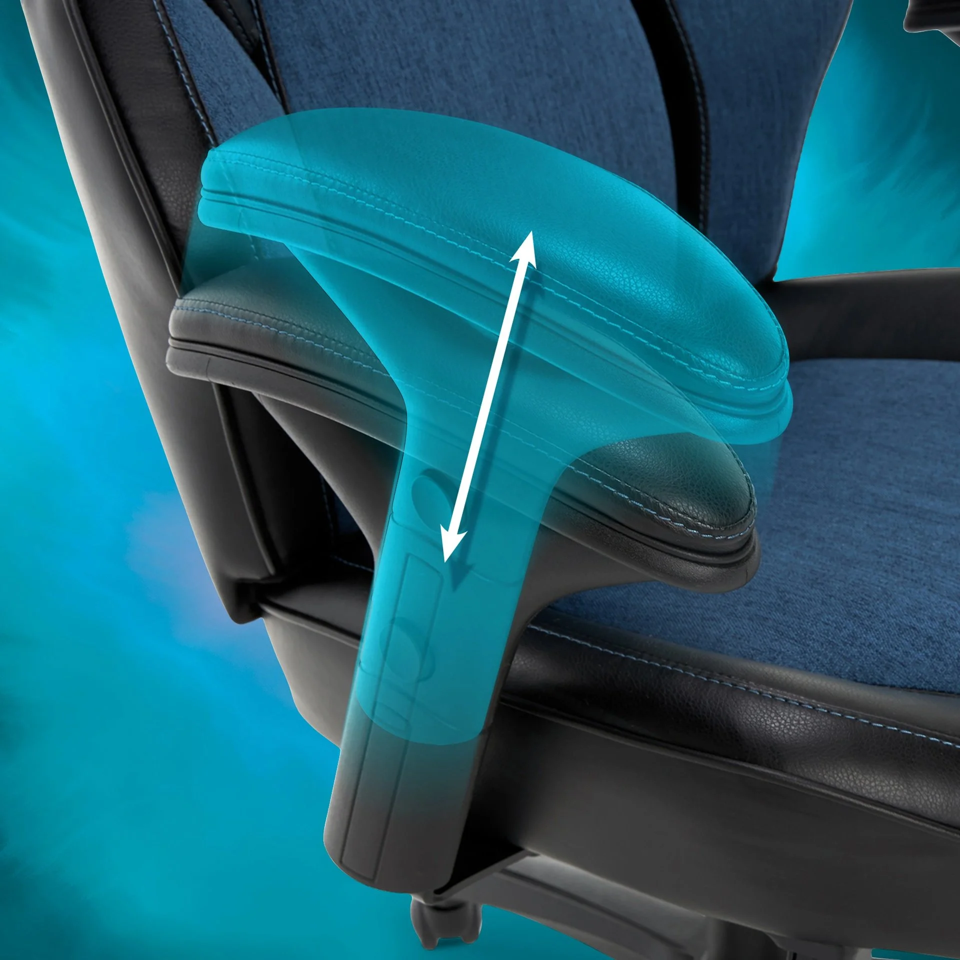 DPS Gaming 3D Insight Office Chair with Adjustable Headrest - 1518239 ...