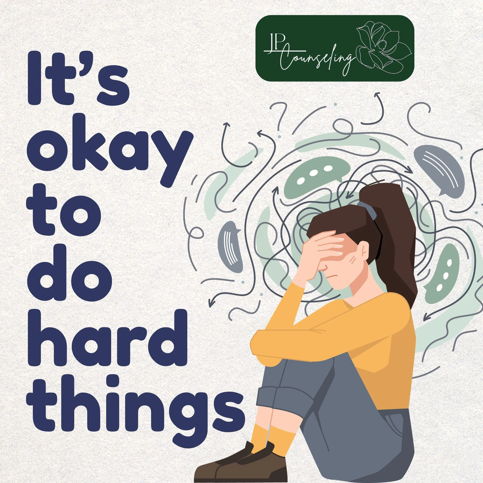 May is Mental Health Awareness Month and we know taking care of you is a brave decision. So here is a gentle reminder that it is okay to do hard things; whether that is making the phone call to inquire about starting therapy, showing up to your consi