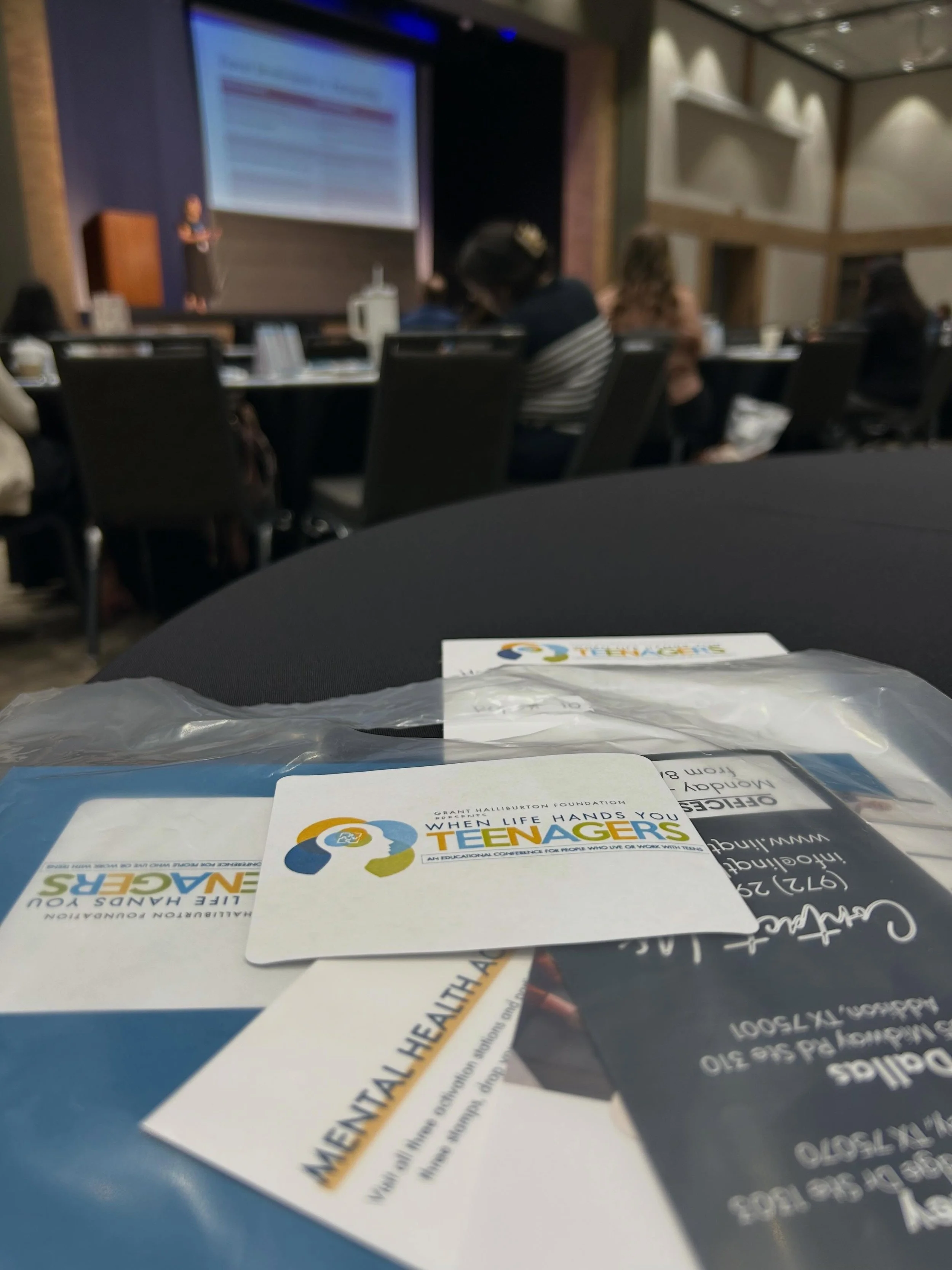 Today I was able to take a pause on holding sessions and attend When Life Hands You Teenagers conference hosted by @ghfoundation  It was so great taking in new learnings and networking with so many great professionals. There&rsquo;s such a need for t