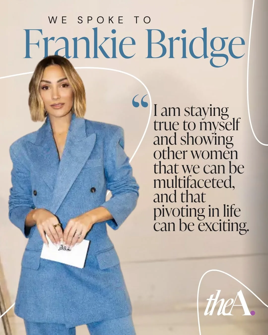 Frankie writes for The Allbright