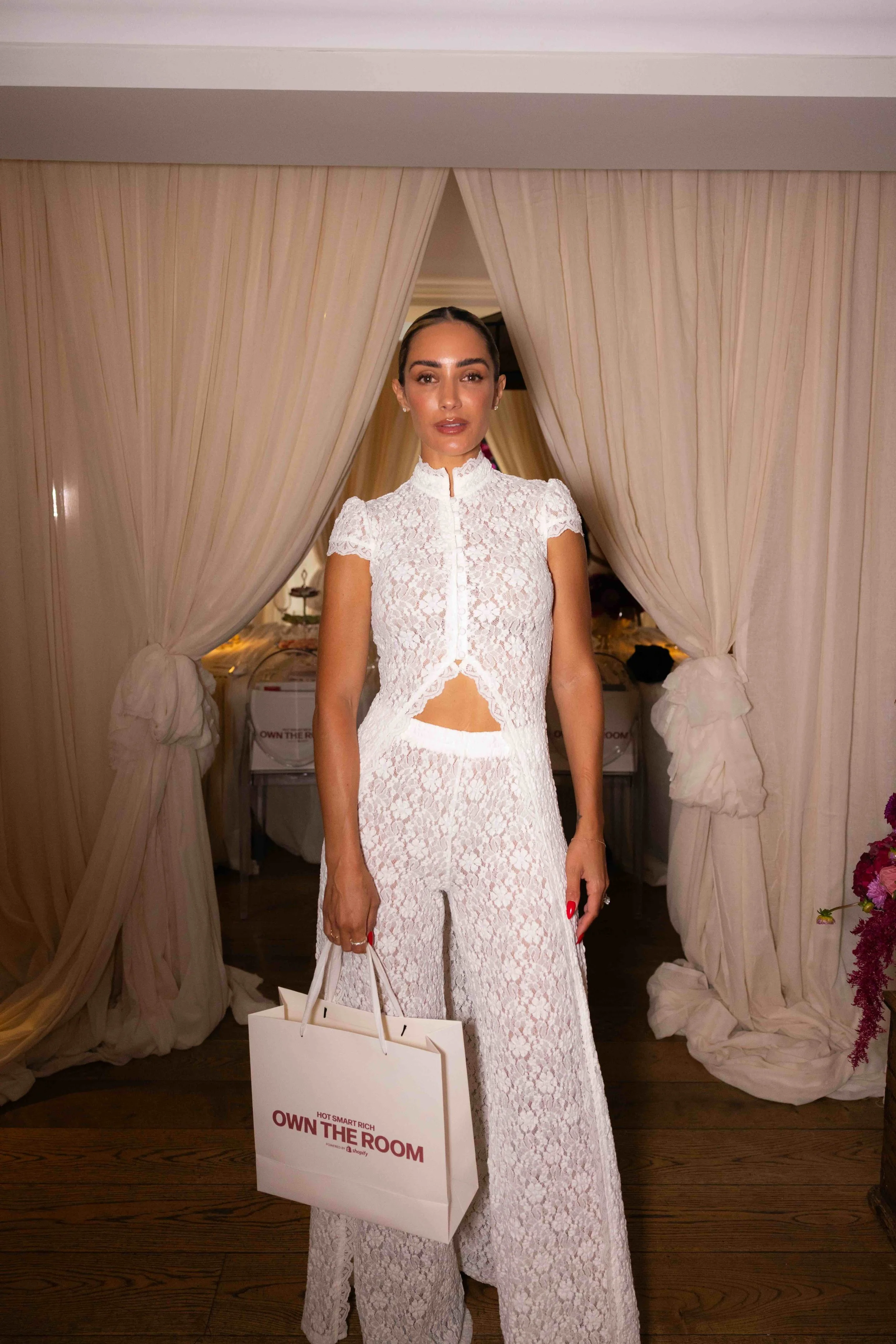 Frankie attends the Hot, Smart, Rich ‘Own The Room’ dinner