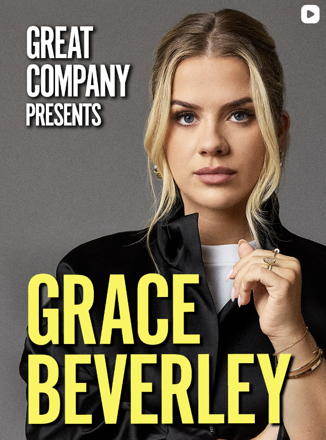 Grace appears on Great Company with Jamie Laing