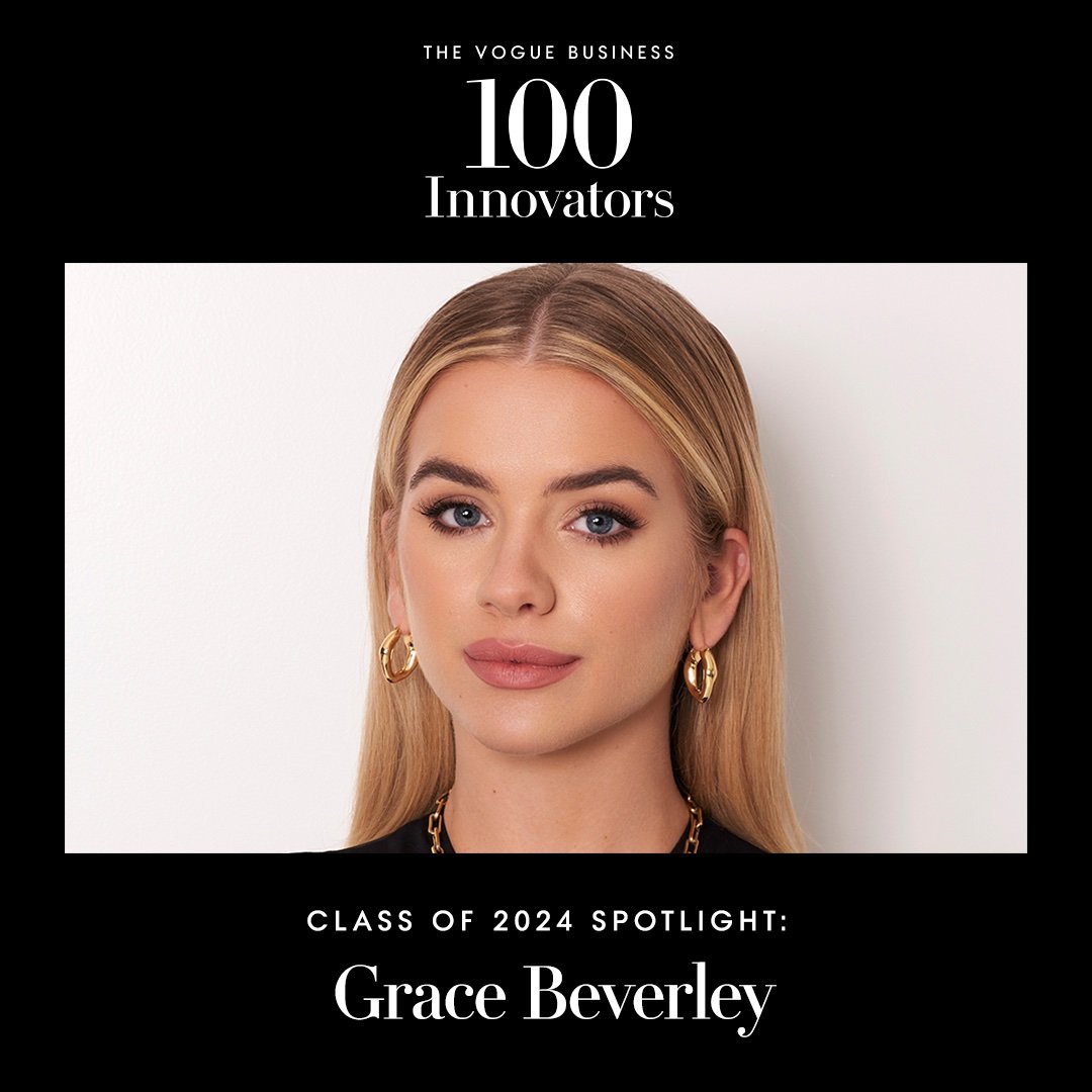 Grace features in the 2024 Vogue Business 100 Innovators