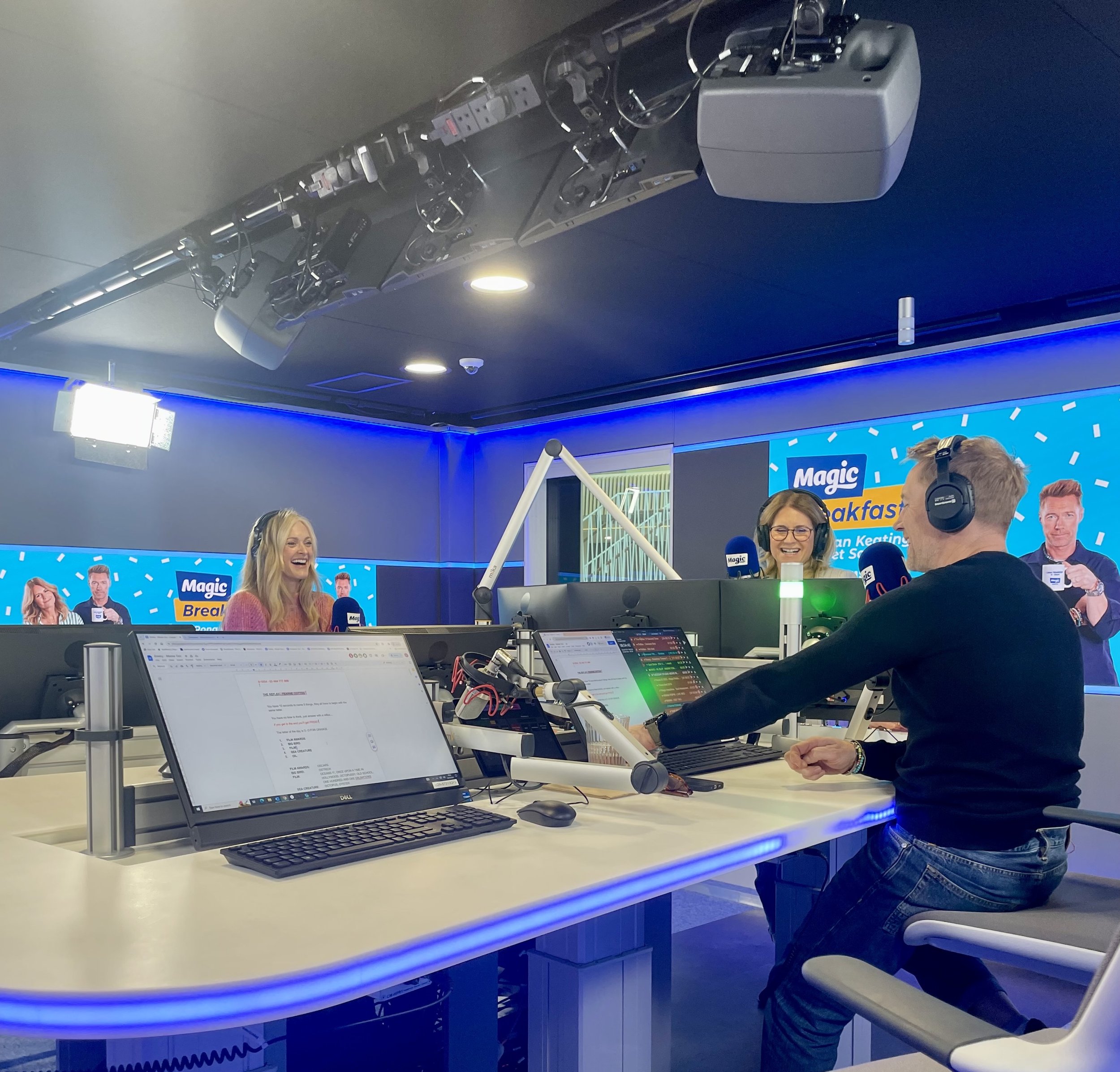 Fearne Cotton appears on Magic FM for Happy Place Festival