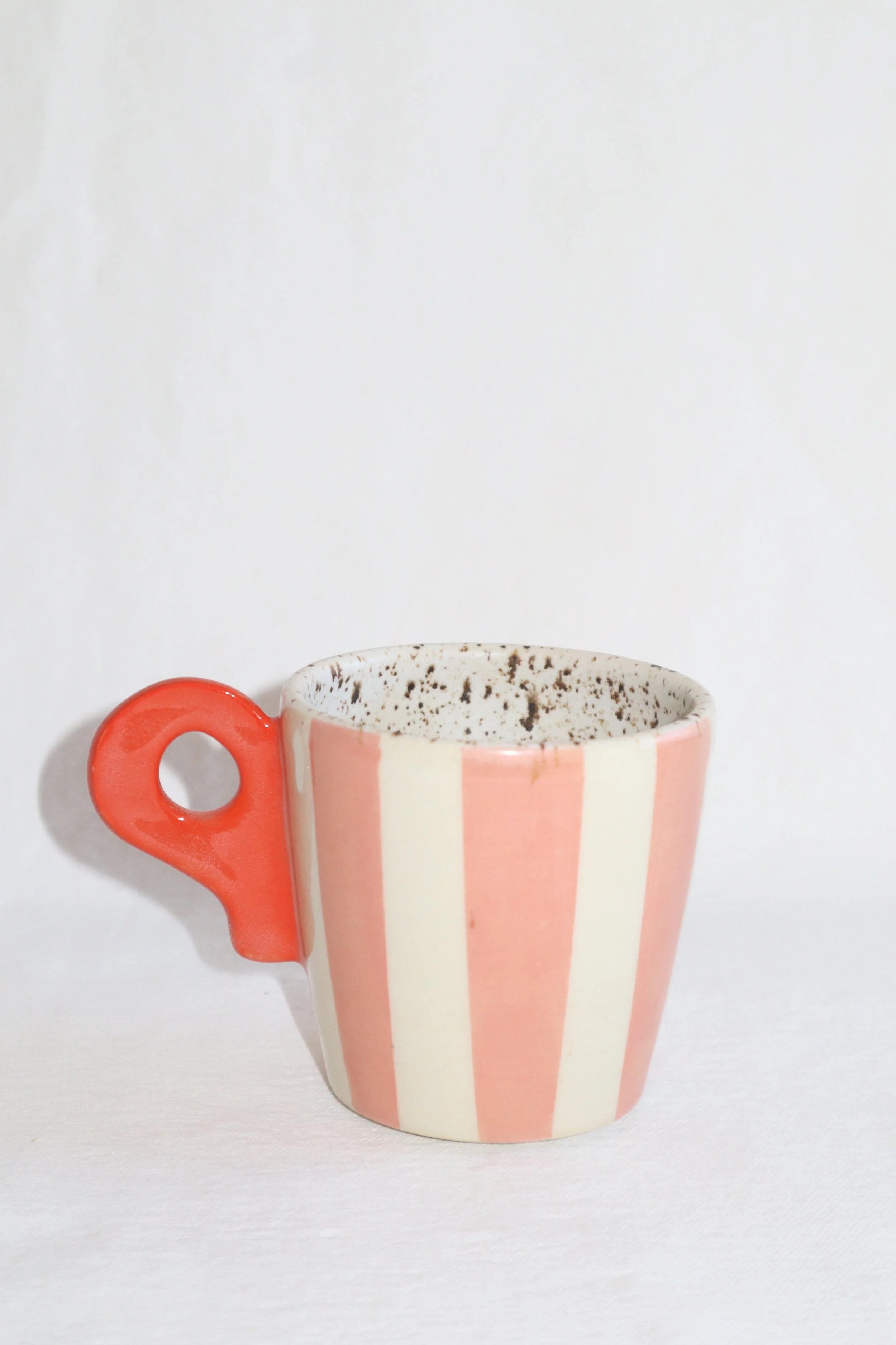 Hibiscus Striped Mug