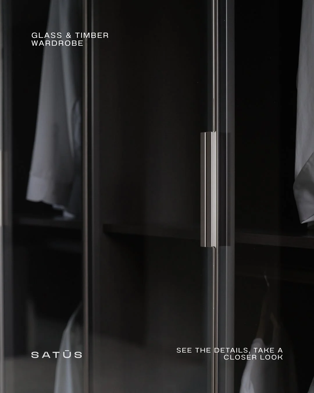 Project: MIZU 

Smoked glass and ash tobacco timber, chosen for longevity, not trend.
Durable materials, clean detailing, and finishes that will age well over time.

We look at every decision through a value lens.
This is about performance and longev