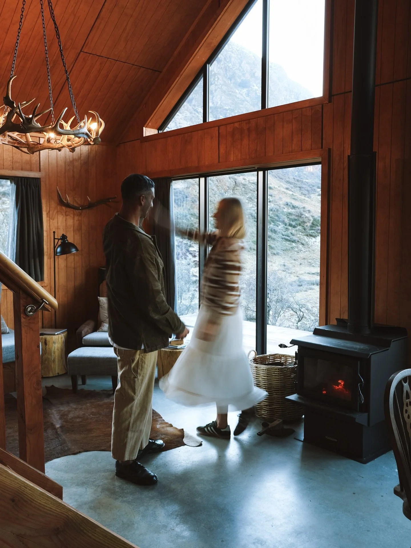 A weekend away at @thetemplecabins. One of the hardest parts of living in Queenstown is my friends being so far away. It&rsquo;s always so special when they can come down and explore the south with me and experience the beautiful landscapes down here