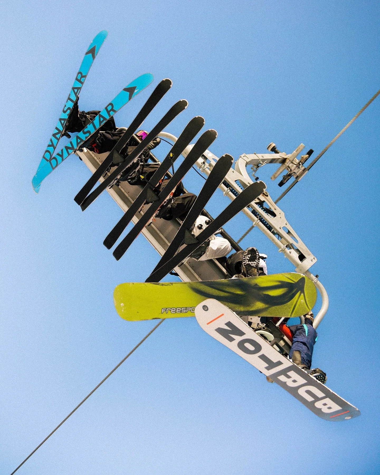 Snaps from a bluebird day at @cardronanz with @joelgowthorpe