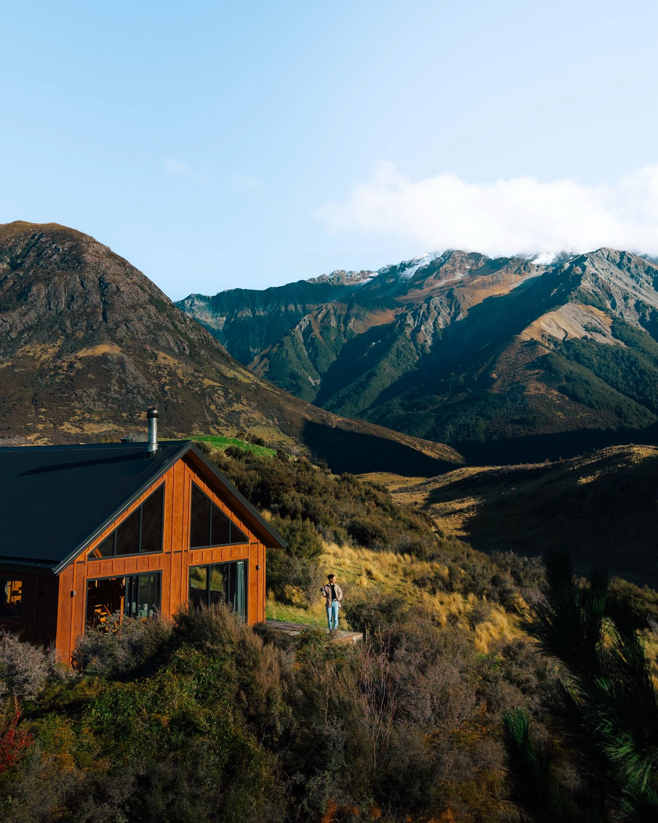 A weekend in the high country at @thetemplecabins. Slow mornings, good food, a cosy fireplace and weather that ended up being far better than forecast