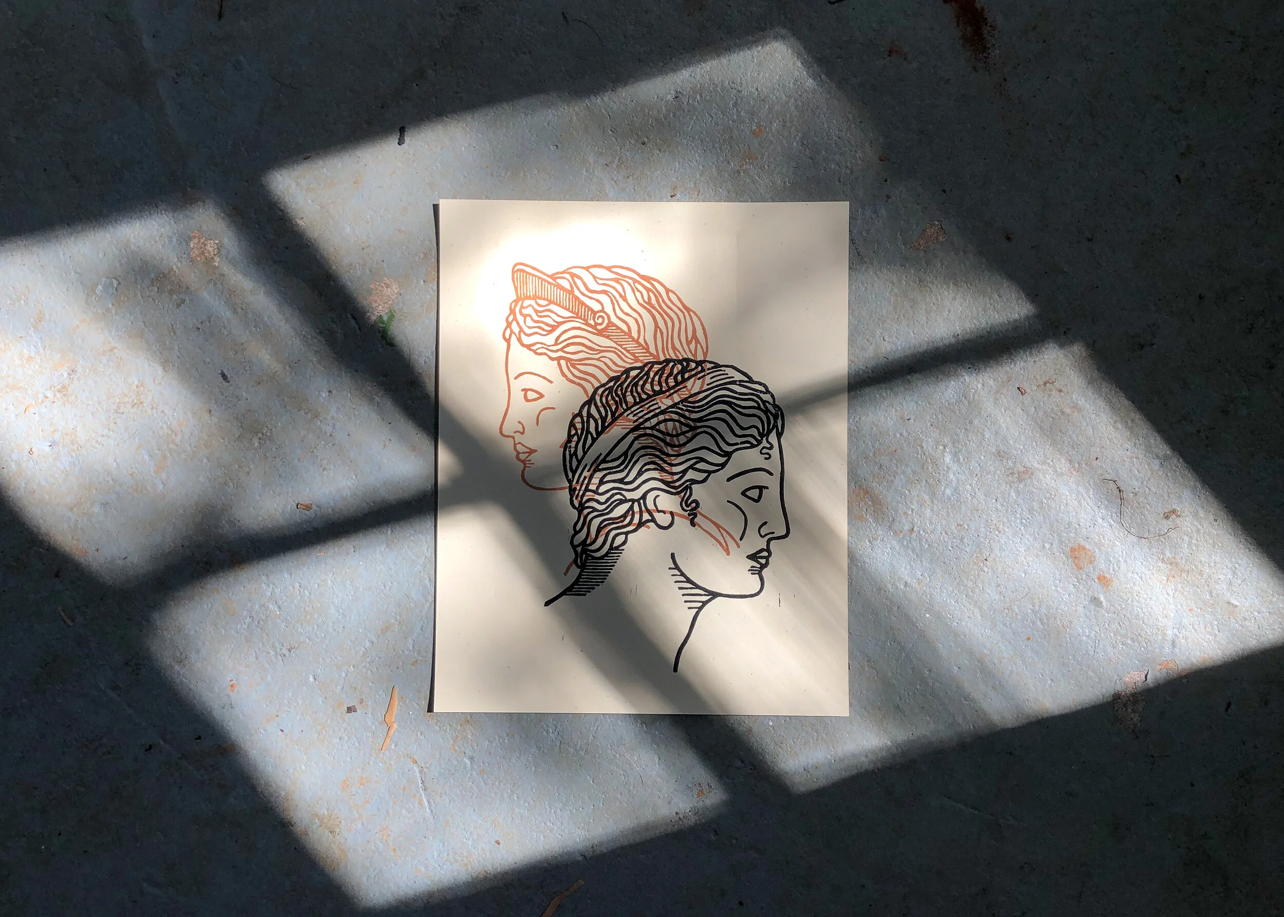 PostmarkedVenus-Artemis and Apollo Print.jpg