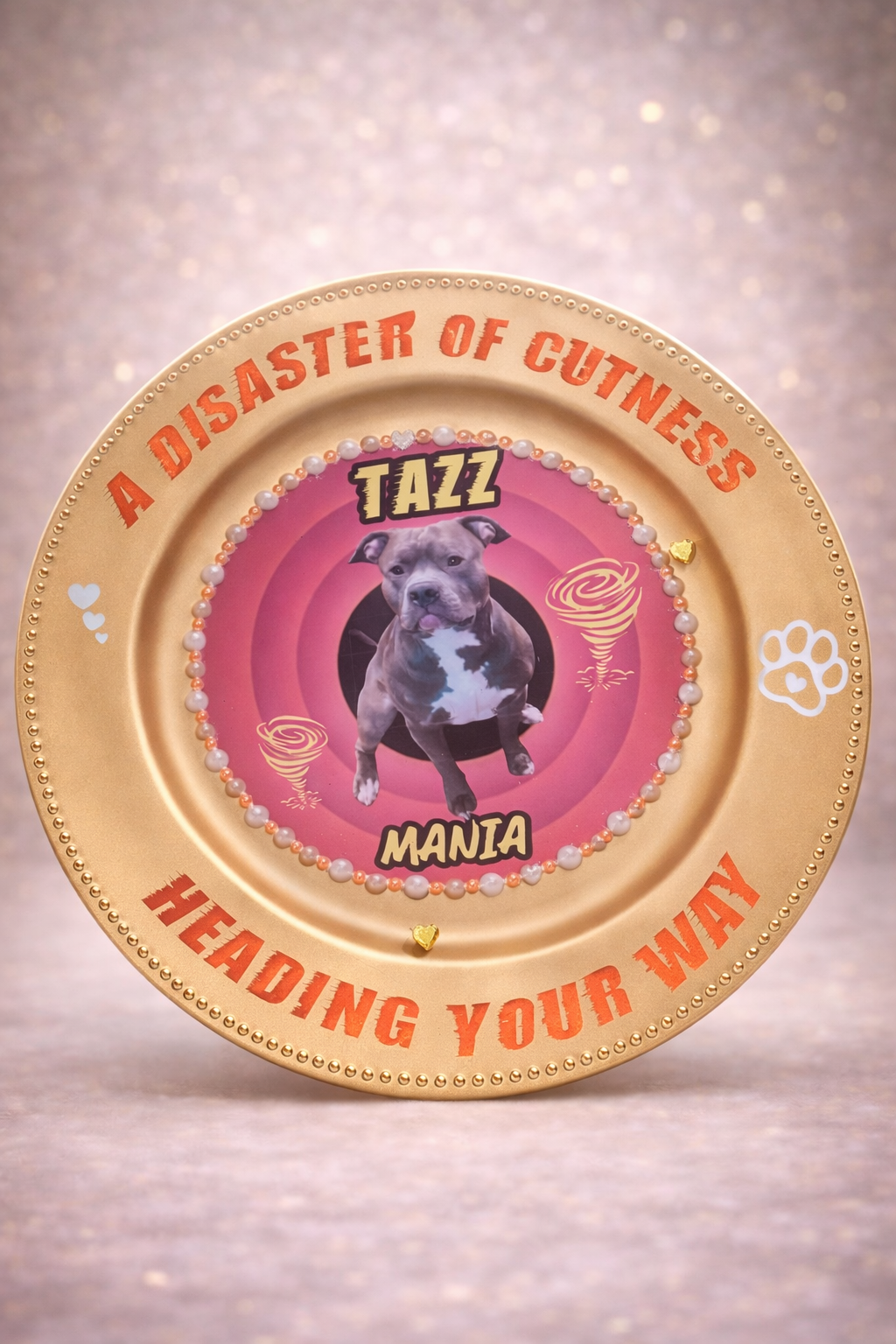 Tazz Mania Signature Tribute Plate