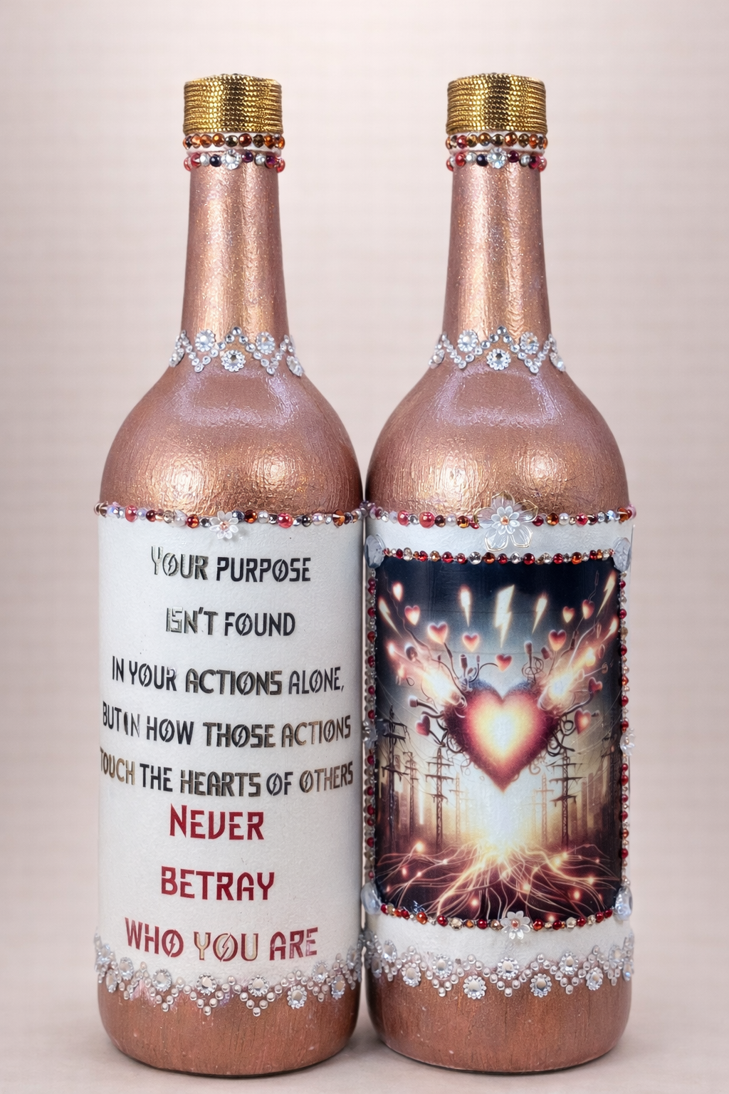 The Heart of Purpose | Luxury Legacy Keepsake Bottle - Legacy Collection